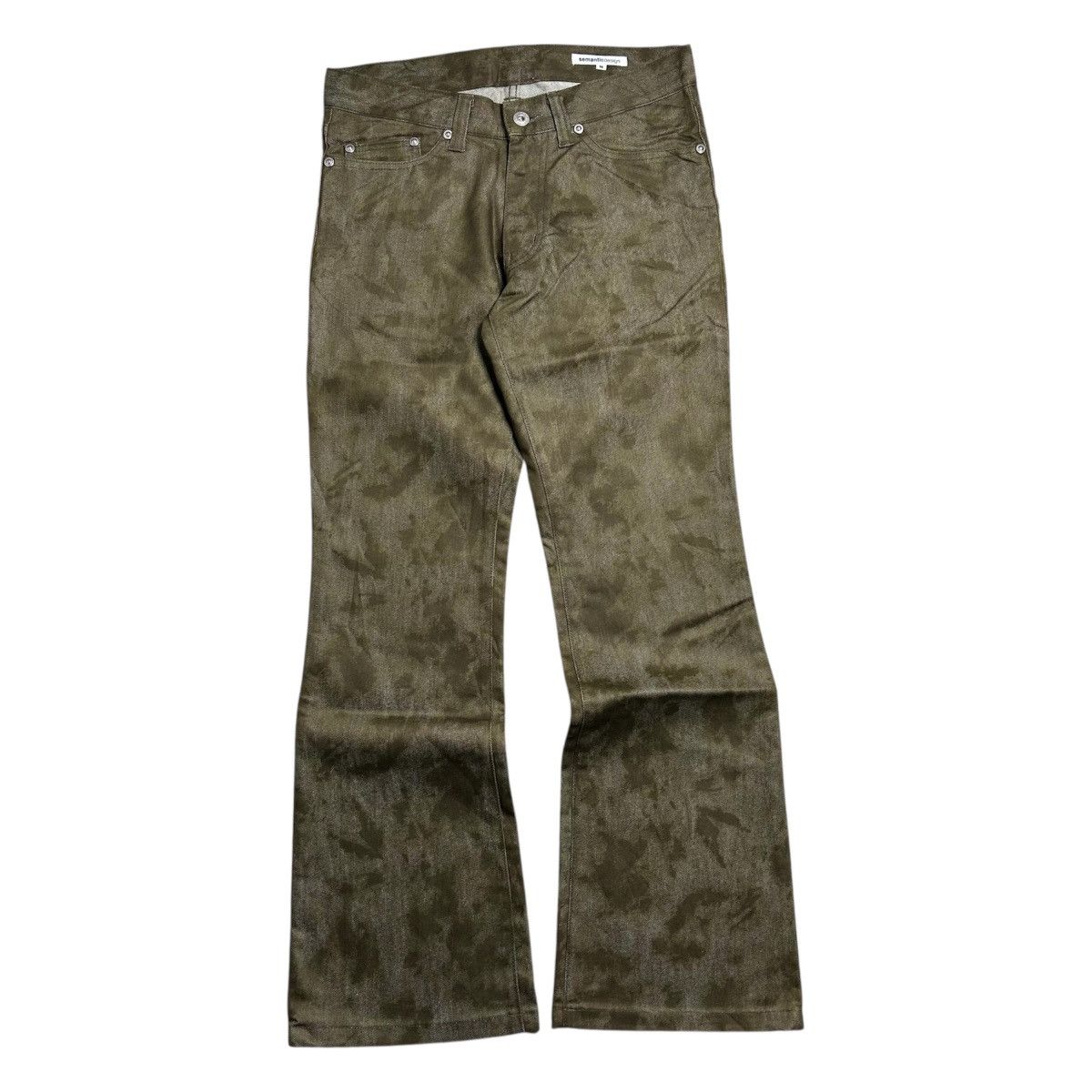 semanticdesign Vintage y2k Semanticdesign Flared Denim Size US 30 / EU 46 - 2 Thumbnail