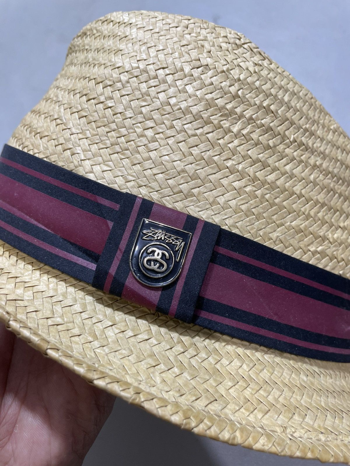 Stussy Stussy Paper Straw Crusher Bucket Hat Size ONE SIZE - 3 Thumbnail