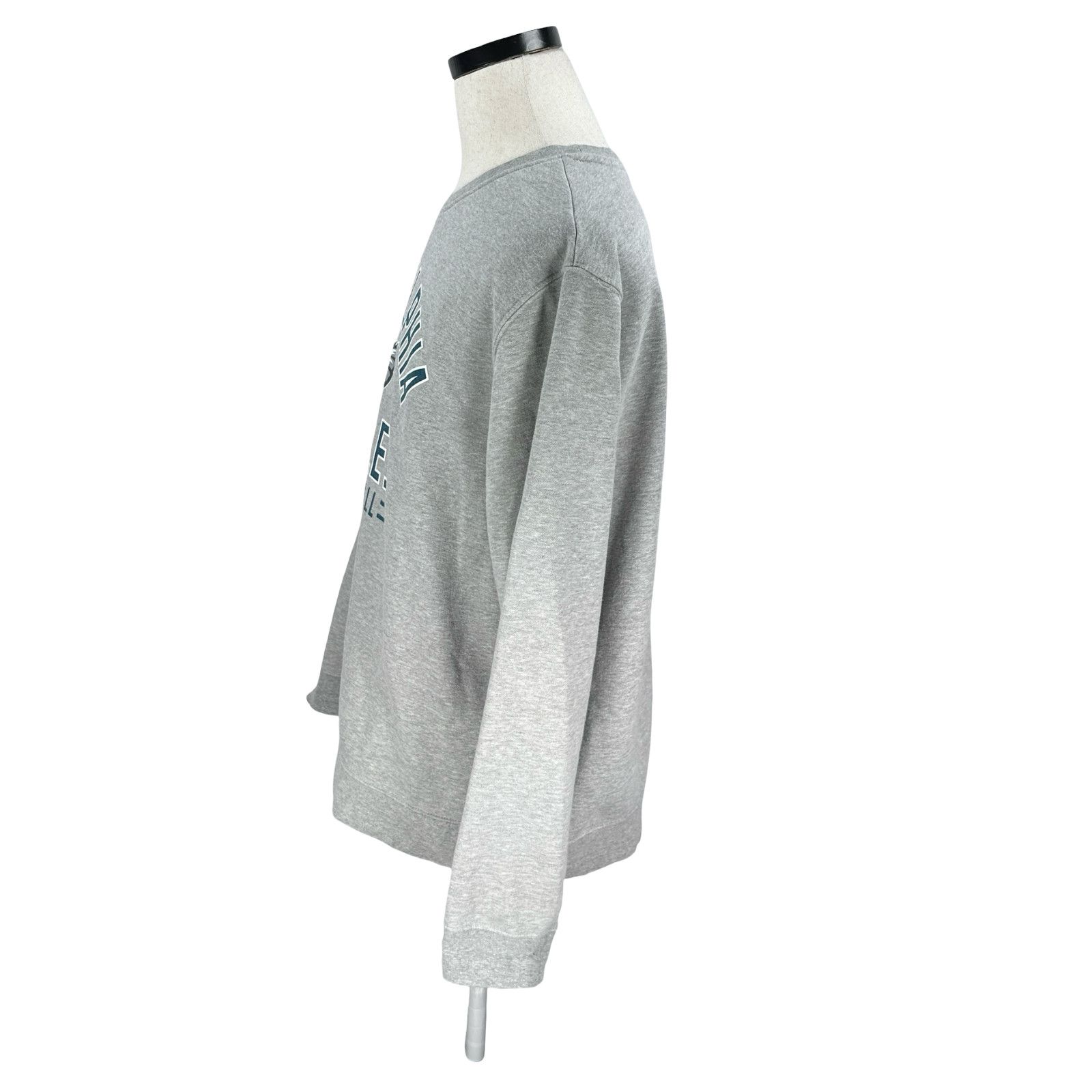 Majestic Majestic Philadelphia Eagles Football Sweatshirt Men XL Gray Size US XL / EU 56 / 4 - 3 Thumbnail