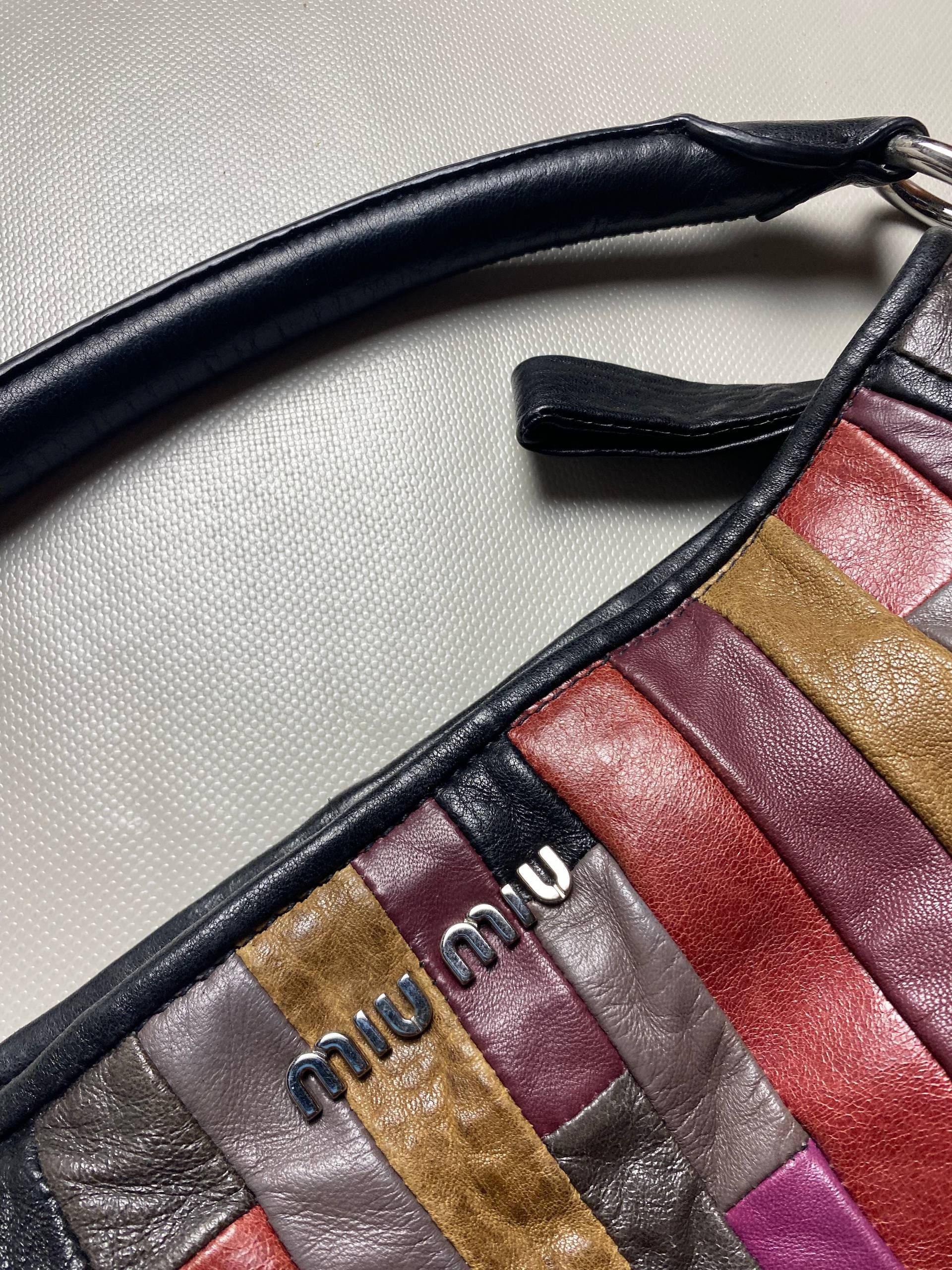 Miu Miu Miu Miu Patch Nappa Leather Satchel Size ONE SIZE - 2 Thumbnail