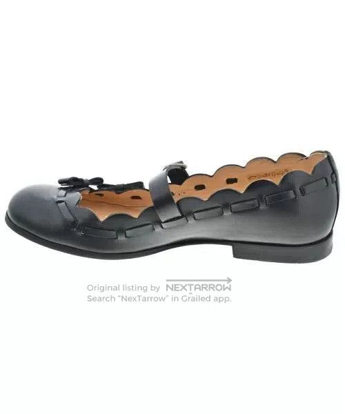 Comme des Garcons COMME des GARCONS Black Leather Shoes. Size US 4 / IT 34 - 2 Thumbnail