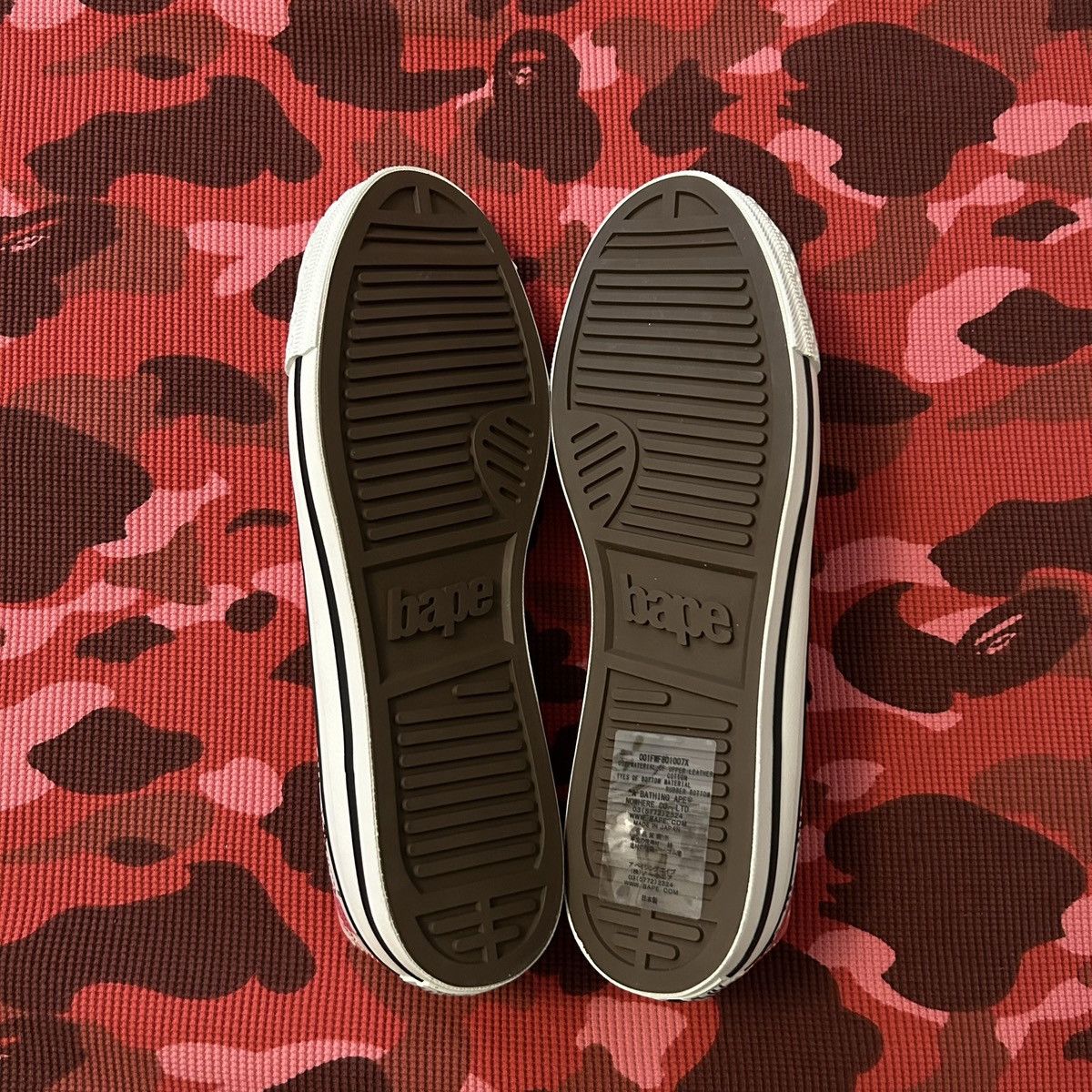 Bape BAPE Pink ABC Camo “Side Tape” APESTA Shoes Size US 9.5 / EU 42-43 - 11 Thumbnail