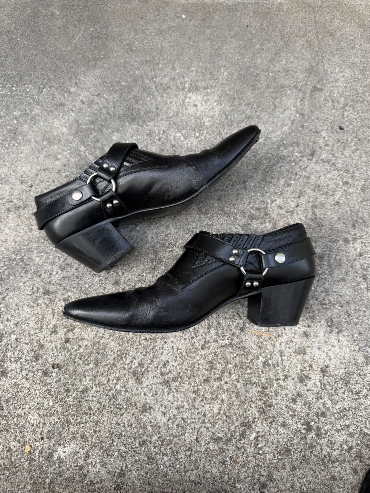 Celine × Hedi Slimane Celine Jacno Boots | Grailed