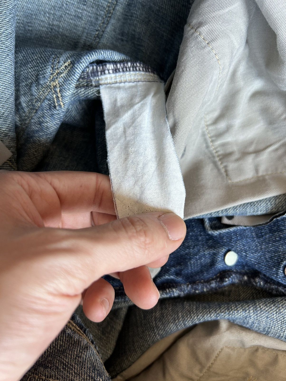 Levi's Levis Engineered Jeans Buckle Back Tag W34 Actual 34x30.5 Size US 34 / EU 50 - 8 Thumbnail