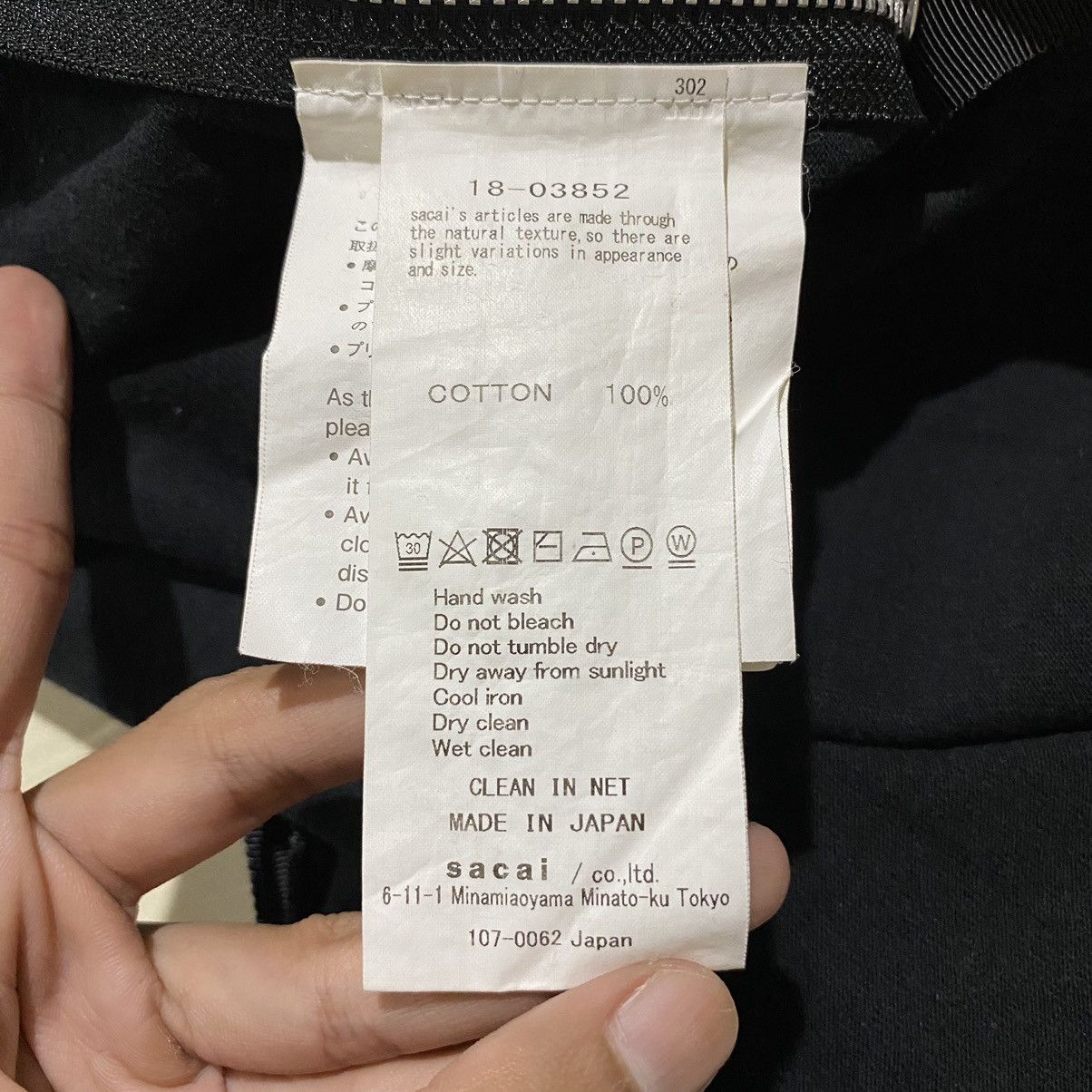Sacai 2018SS sacai BEWARE Side Zip T-Shirts Size M / US 6-8 / IT 42-44 - 6 Thumbnail