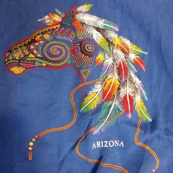 Other Vintage Y2K Arizona Dreamcatcher Horse Crewneck Sweatshirt Size US L / EU 52-54 / 3 - 1 Thumbnail