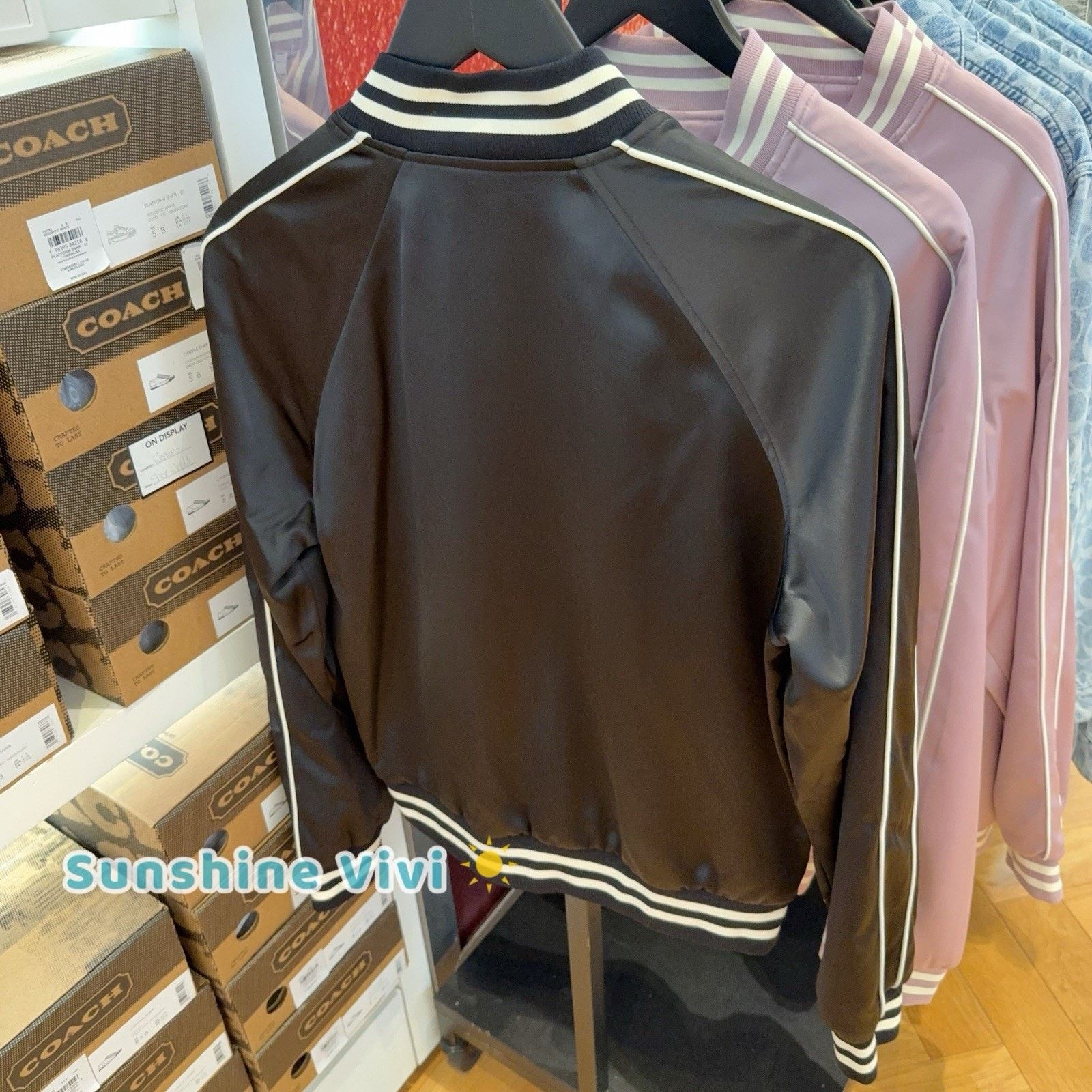 Coach NWT Coach Women's Reversible Varsity Jacket CAH06 Black XS Size XS / US 0-2 / IT 36-38 - 3 Thumbnail