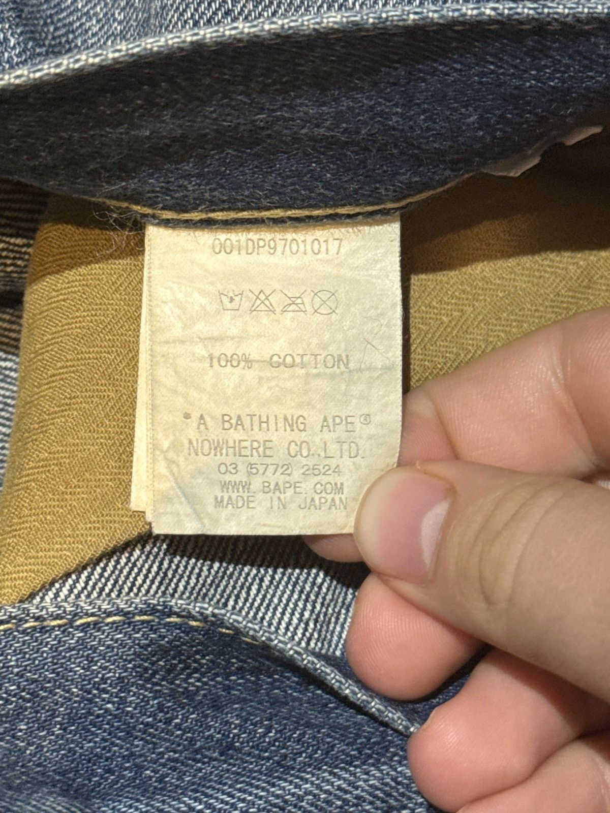 Bape Bape Sad Jeans Size L Size US 40 / EU 56 - 8 Thumbnail