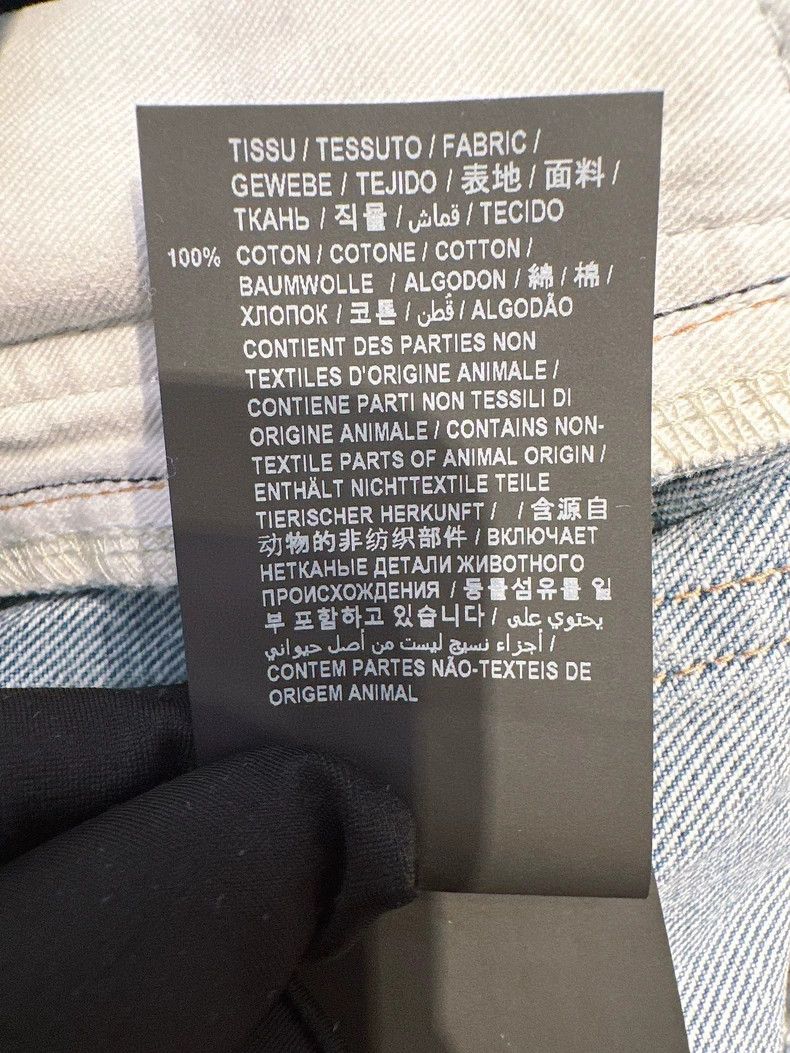Saint Laurent Paris Saint Laurent Paris Light Blue Ripped Jeans Size US 28 / EU 44 - 5 Thumbnail