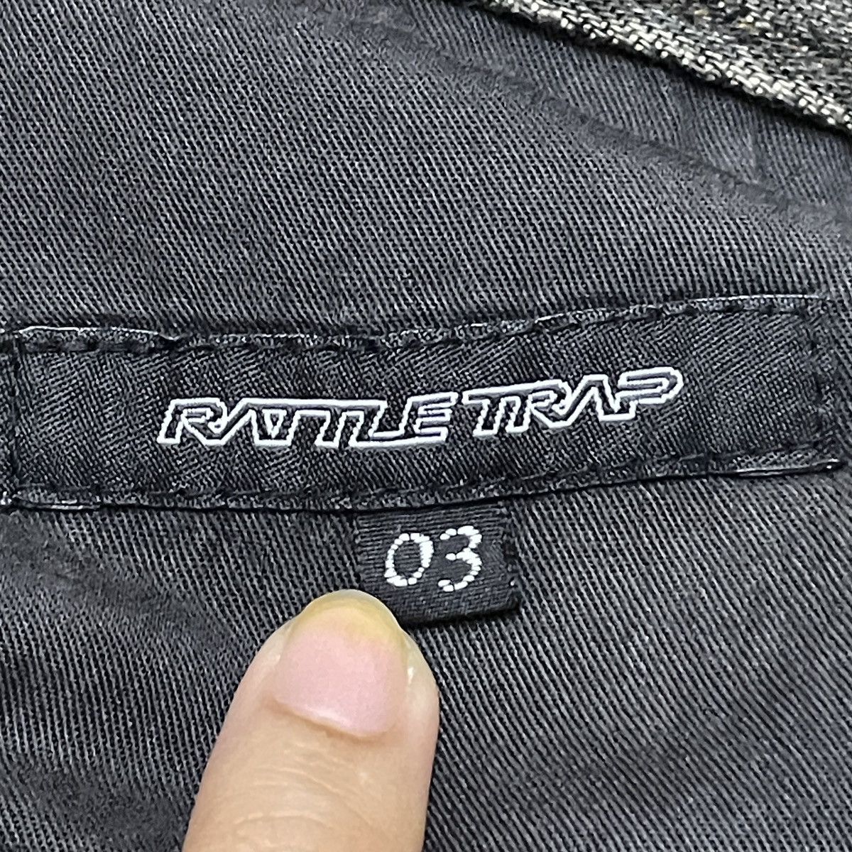 If Six Was Nine × Japanese Brand × Vintage Rare Design Vintage Rattle Trap Distressed Art Jeans 1990s Size US 33 - 9 Thumbnail
