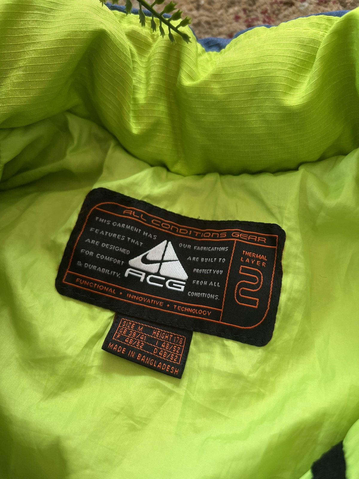 Nike ACG × Vintage 🌋90’s NIKE ACG RETRO DOWN PUFFER SWOOSH LOGO JACKET Y2K Size US M / EU 48-50 / 2 - 9 Thumbnail