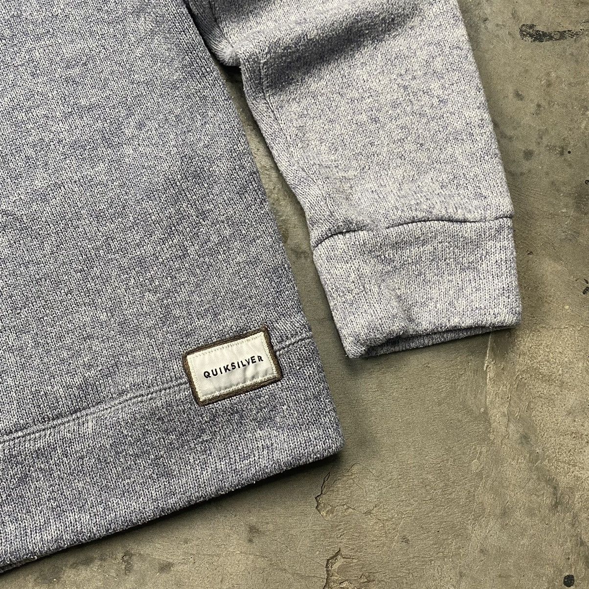 Billabong × Quiksilver y2k Quiksilver Outdoor Fleece Wool Raglan Crewneck Size US S / EU 44-46 / 1 - 2 Thumbnail
