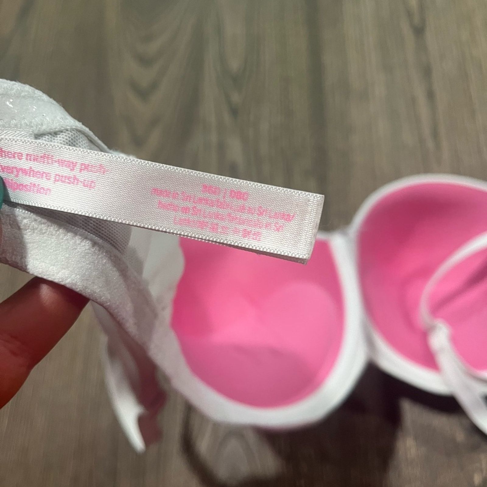 Victoria's Secret PINK by Victoria Secret Wear Everywhere Push Up Bra Size ONE SIZE - 6 Thumbnail