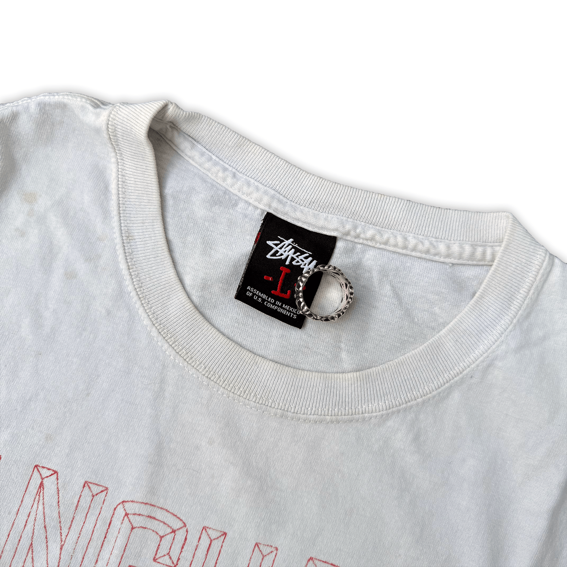 Stussy 2006 Stussy Milano 5 Year Anniversary Vanguard Limited Tee Size US L / EU 52-54 / 3 - 10 Thumbnail
