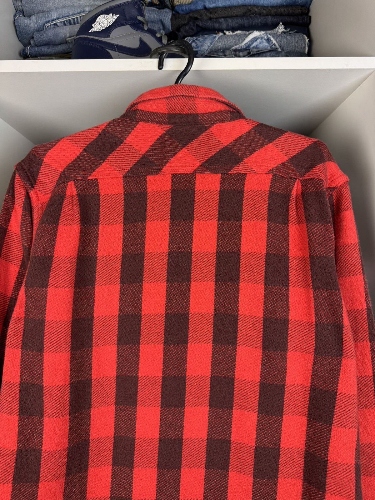 Bedwin & The Heartbreakers Bedwin The Heartbreakers Rogers Buffalo Check Flannel Shirt Size US L / EU 52-54 / 3 - 18 Thumbnail