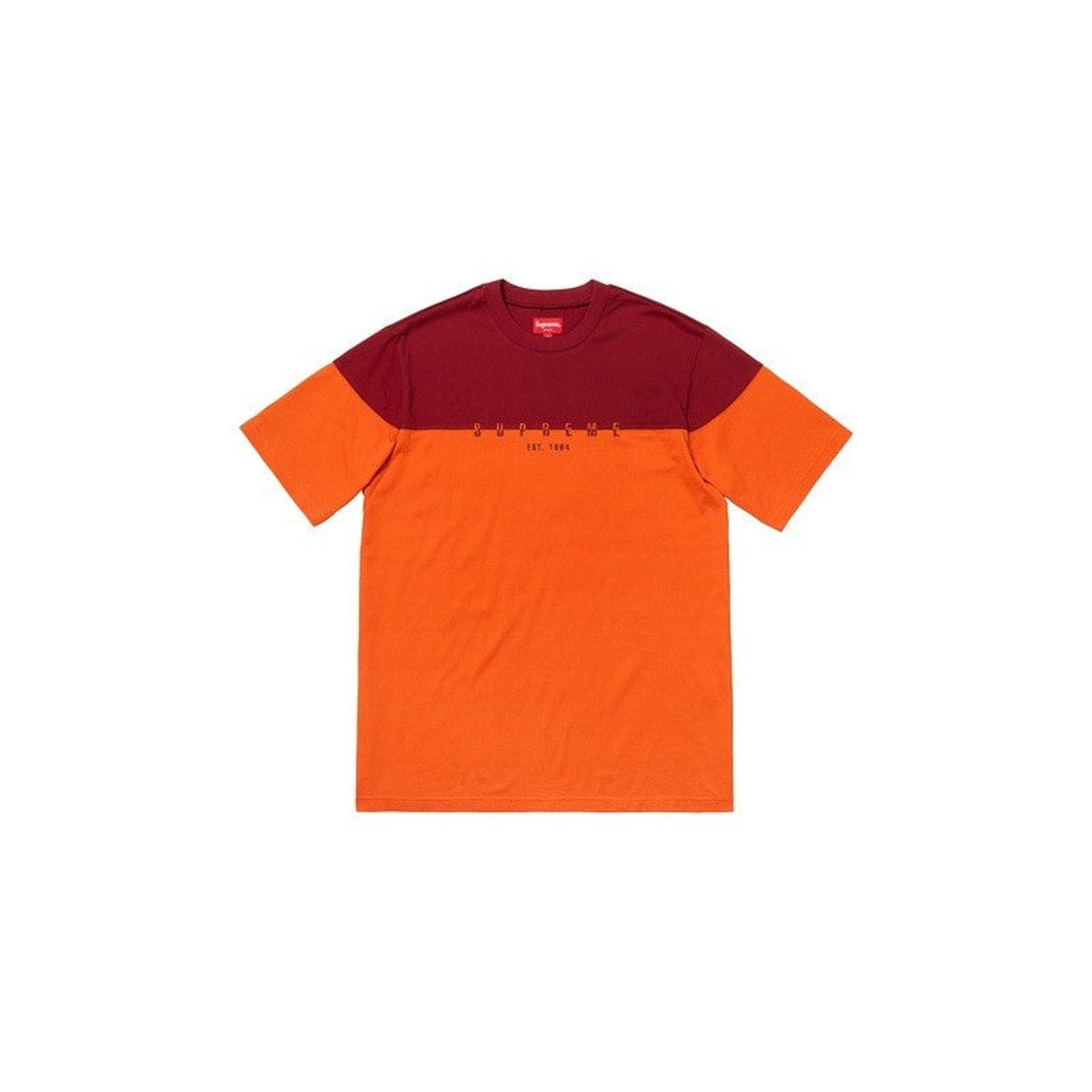 Supreme Supreme Split Logo Short Sleeve Top Size US M / EU 48-50 / 2 - 2 Thumbnail