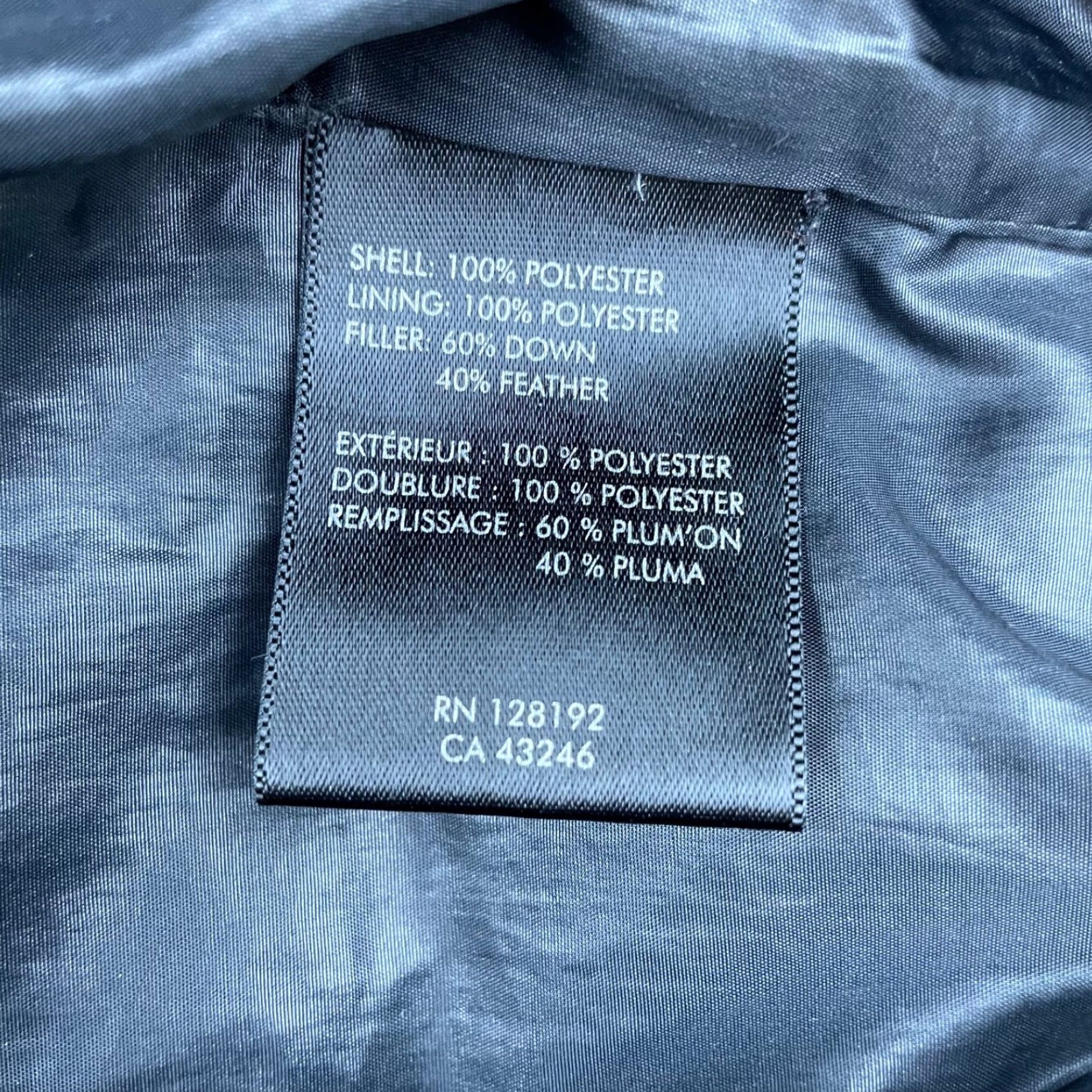 Tumi TUMI Tech Men’s Down Puffer Jacket Full Zip Black XL Size US XL / EU 56 / 4 - 5 Thumbnail