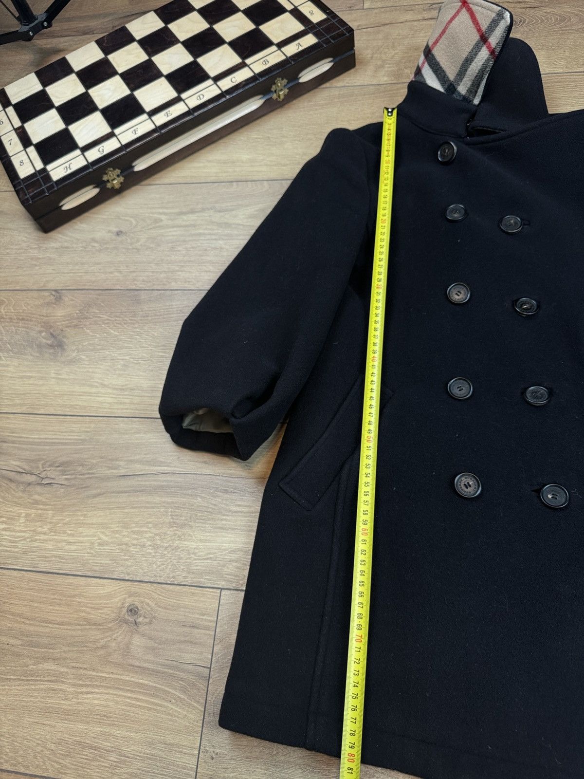 Burberry Wool coat trench Burberry original streetwear luxury item Size XS / US 0-2 / IT 36-38 - 8 Thumbnail