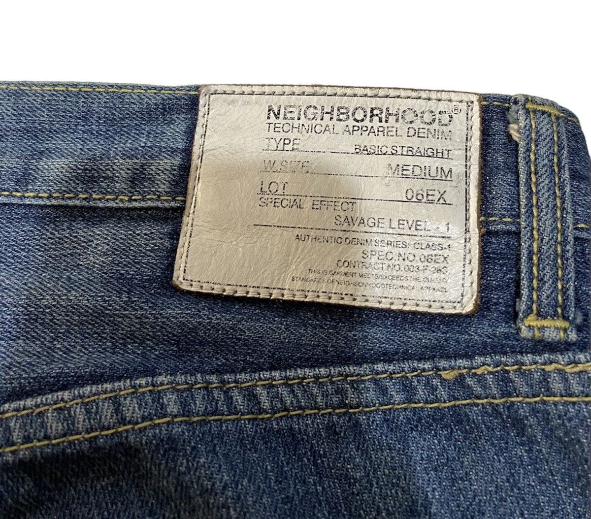 Neighborhood NEIGHBORHOOD BASIC DENIM Size US 35 - 7 Thumbnail