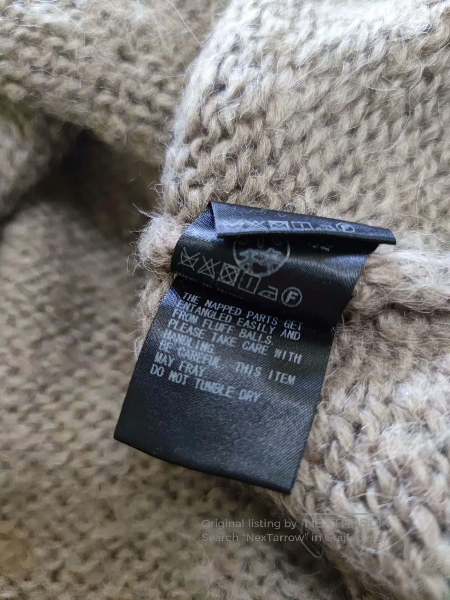 Undercover Undercover Long Alpaca Wool Sweater. Size US M / EU 48-50 / 2 - 8 Thumbnail