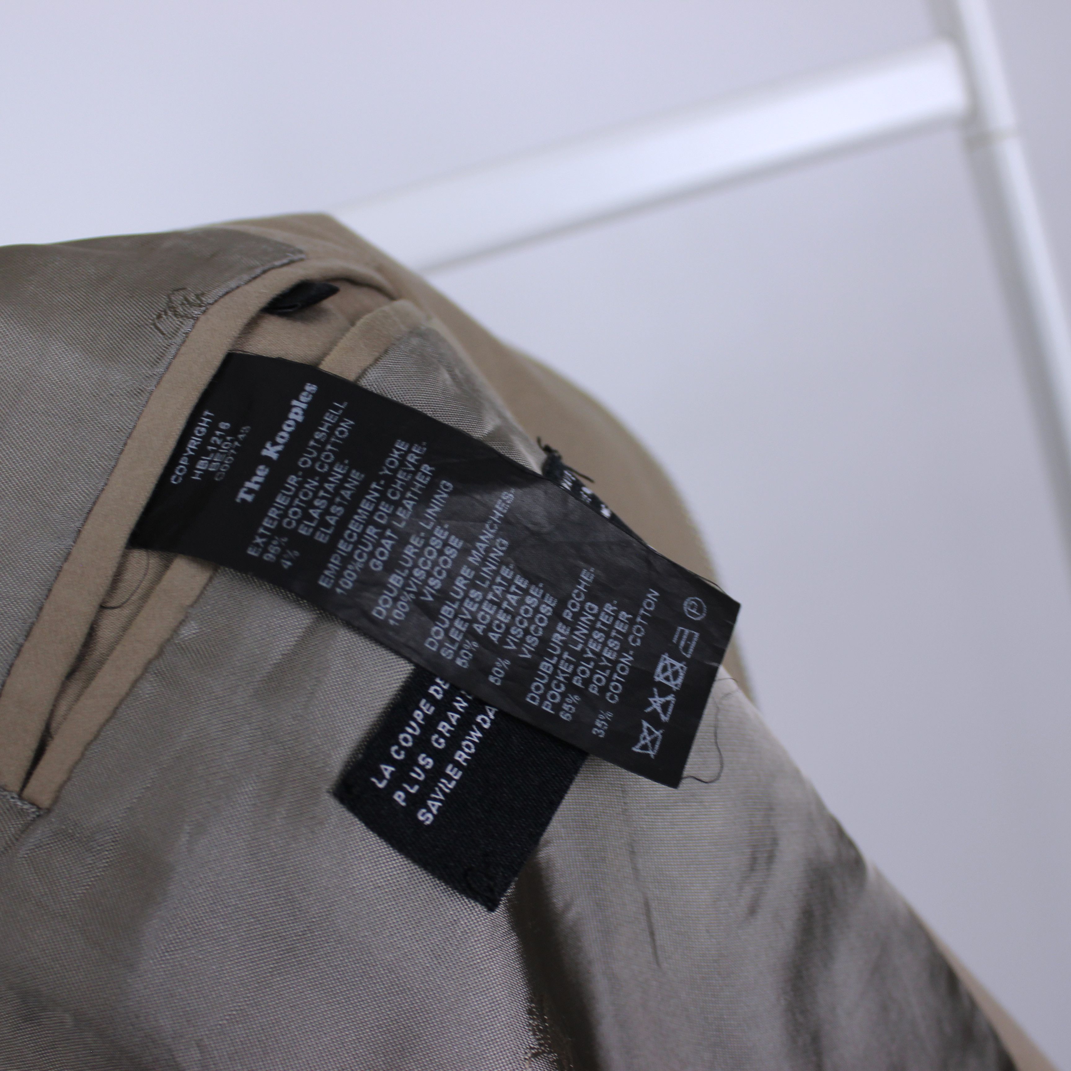 The Kooples The Kooples jacket men beige XS S rare Size US S / EU 44-46 / 1 - 8 Thumbnail