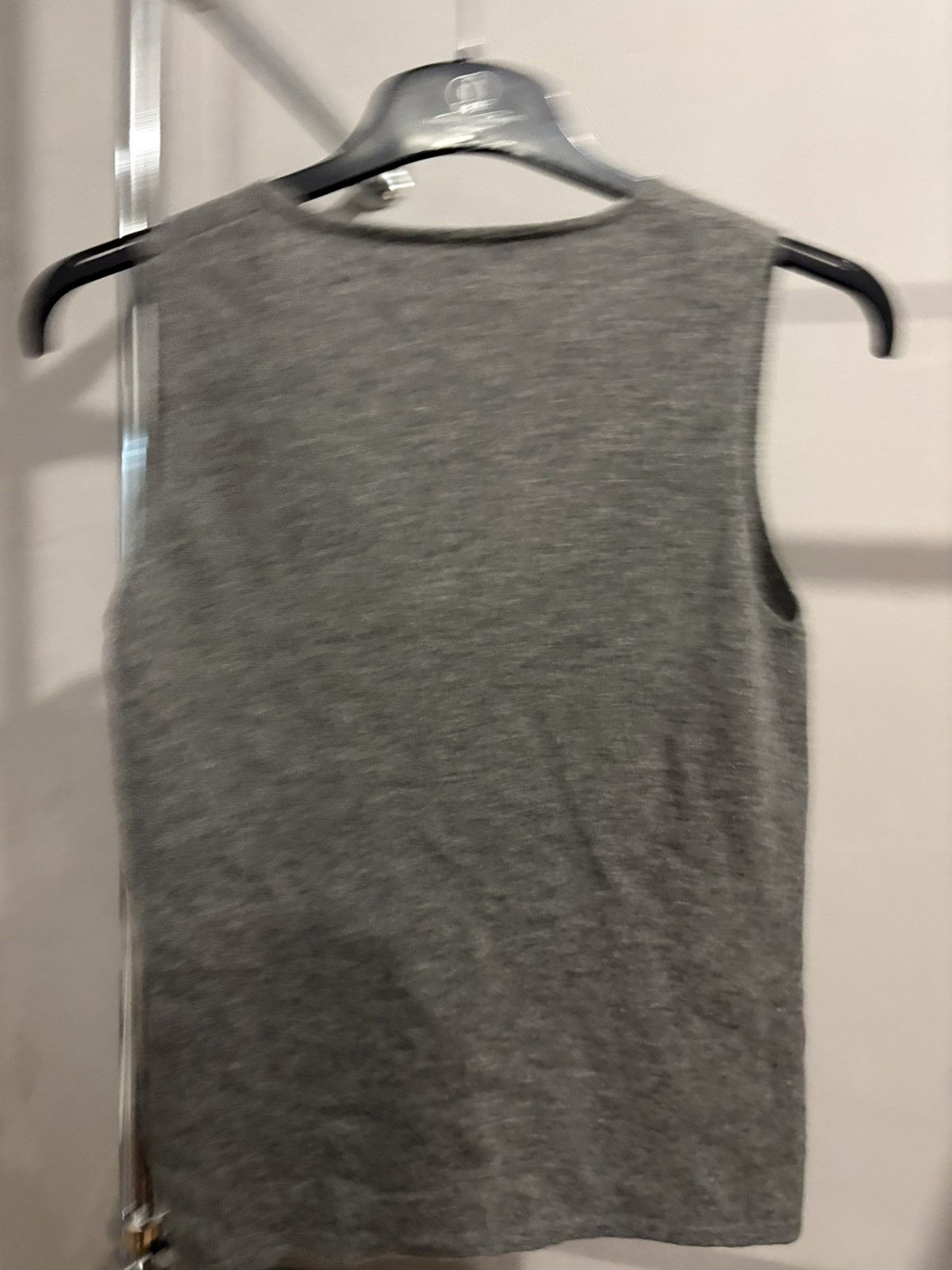 Max Mara Max Mara Rib Tank Top Wool Women’s Gray Size L Size L / US 10 / IT 46 - 3 Thumbnail