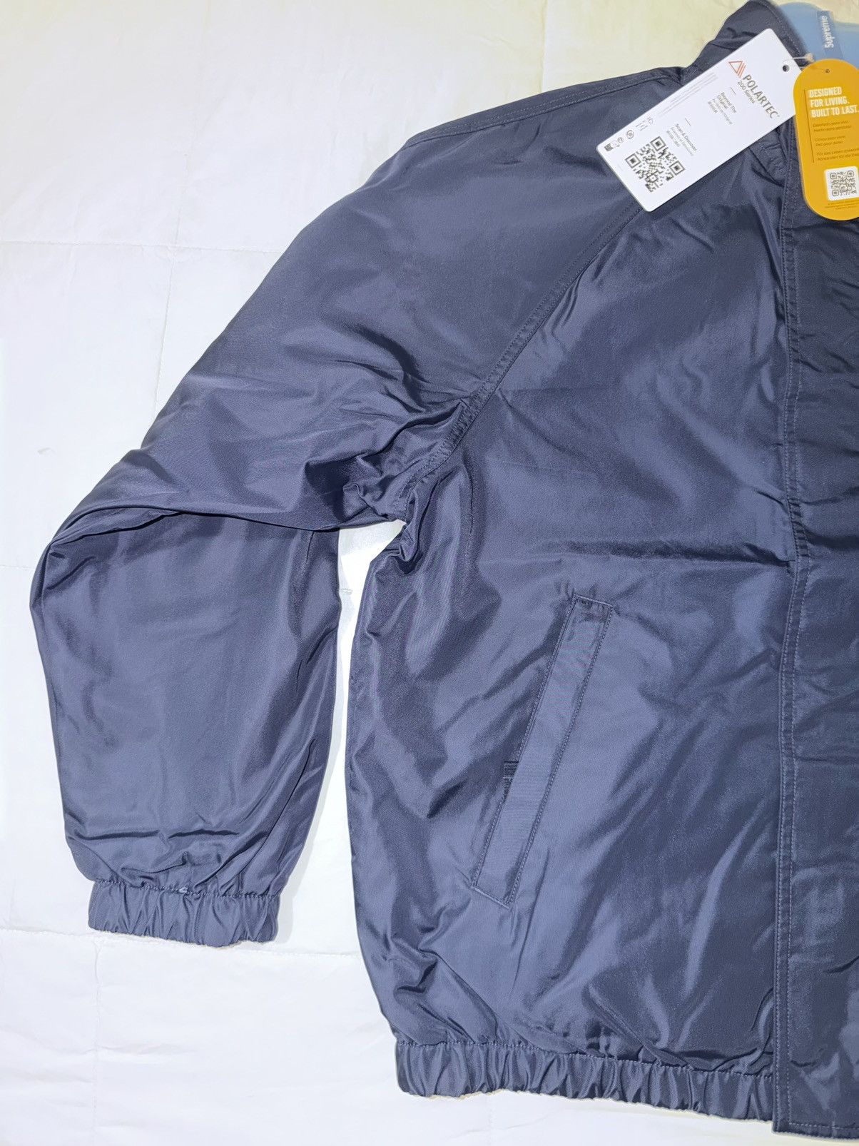 Supreme Supreme Polartec reversible track jacket navy (Medium) Size US M / EU 48-50 / 2 - 4 Thumbnail