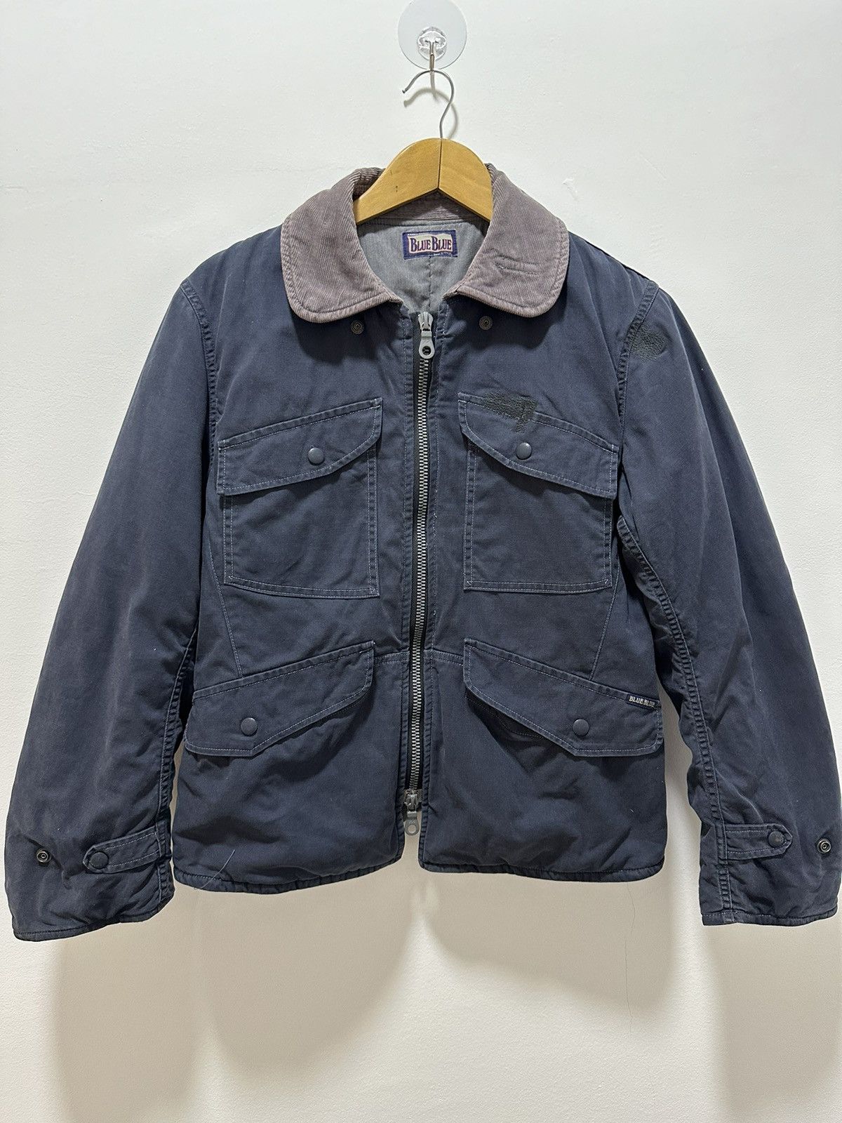 Blue Blue Japan Blue Blue Japan Padded Jacket Design 4 Pocket Design Size US S / EU 44-46 / 1 - 4 Thumbnail