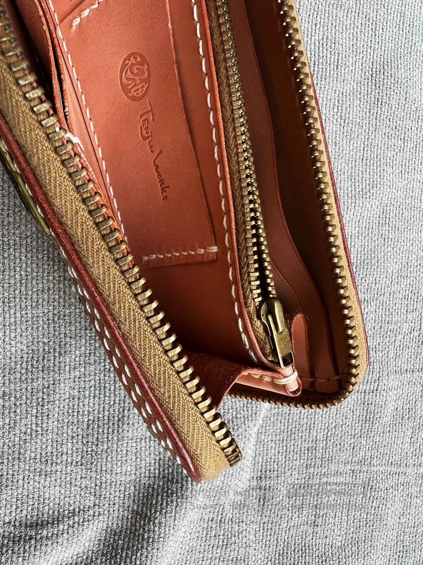 Japanese Brand Tenjinworks Python Zip Wallet Clutch. Size ONE SIZE - 7 Thumbnail