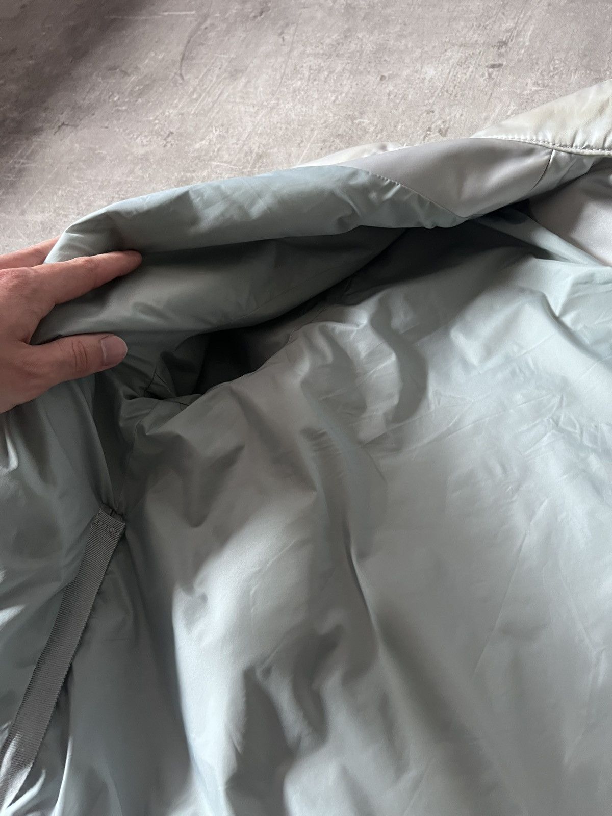 Acne Studios Acne Studios S/S 2017 Mito silver nylon jacket Size US M / EU 48-50 / 2 - 22 Thumbnail
