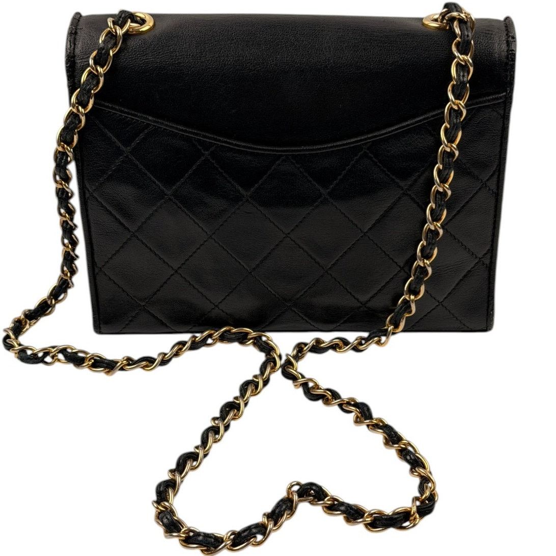 Chanel Chanel Lambskin Quilted Timeless CC Small Single Flap Black Size ONE SIZE - 3 Thumbnail