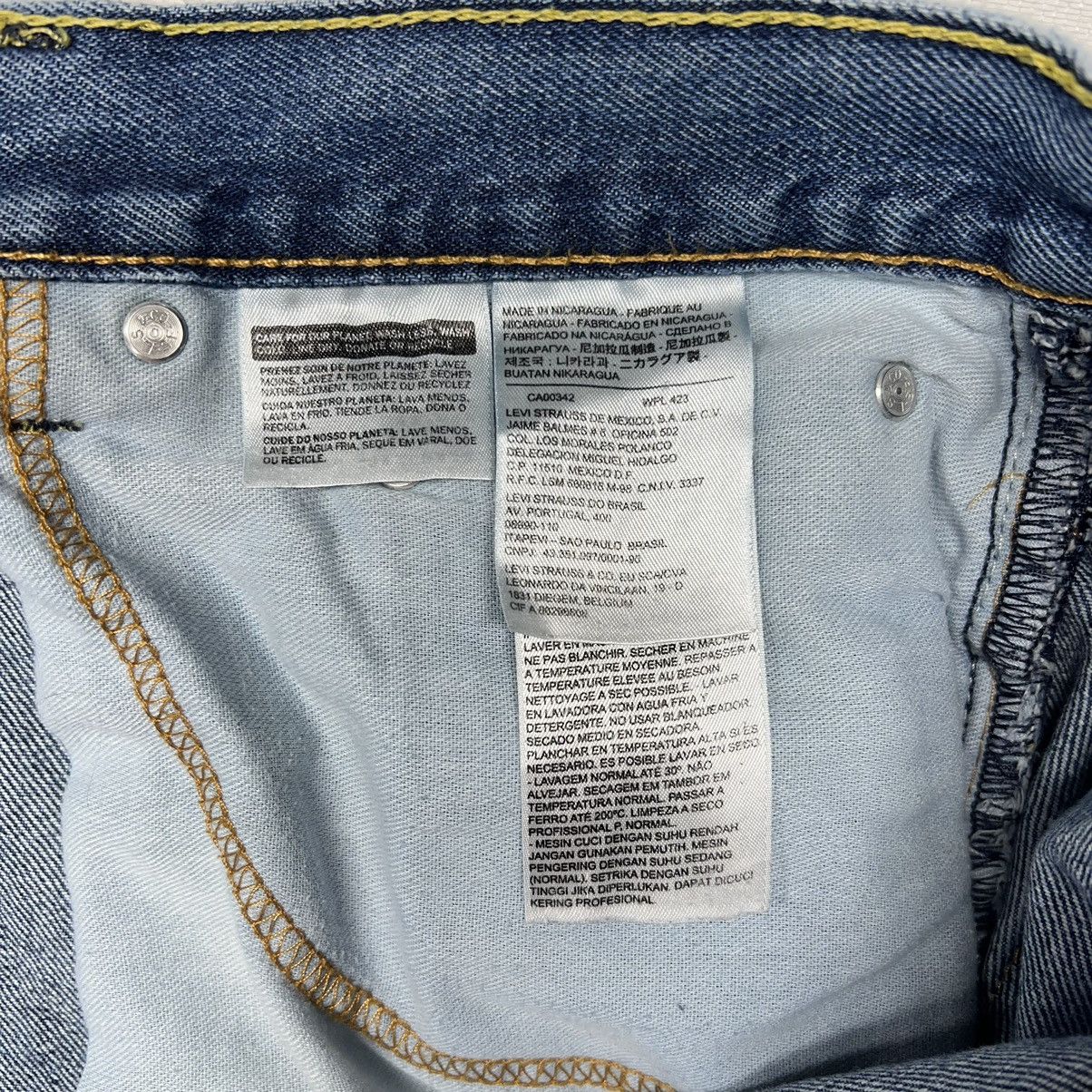 Levi's Levis 550 Jeans Blue Relaxed Fit Pants Denim Regular Size US 44 / EU 60 - 7 Thumbnail