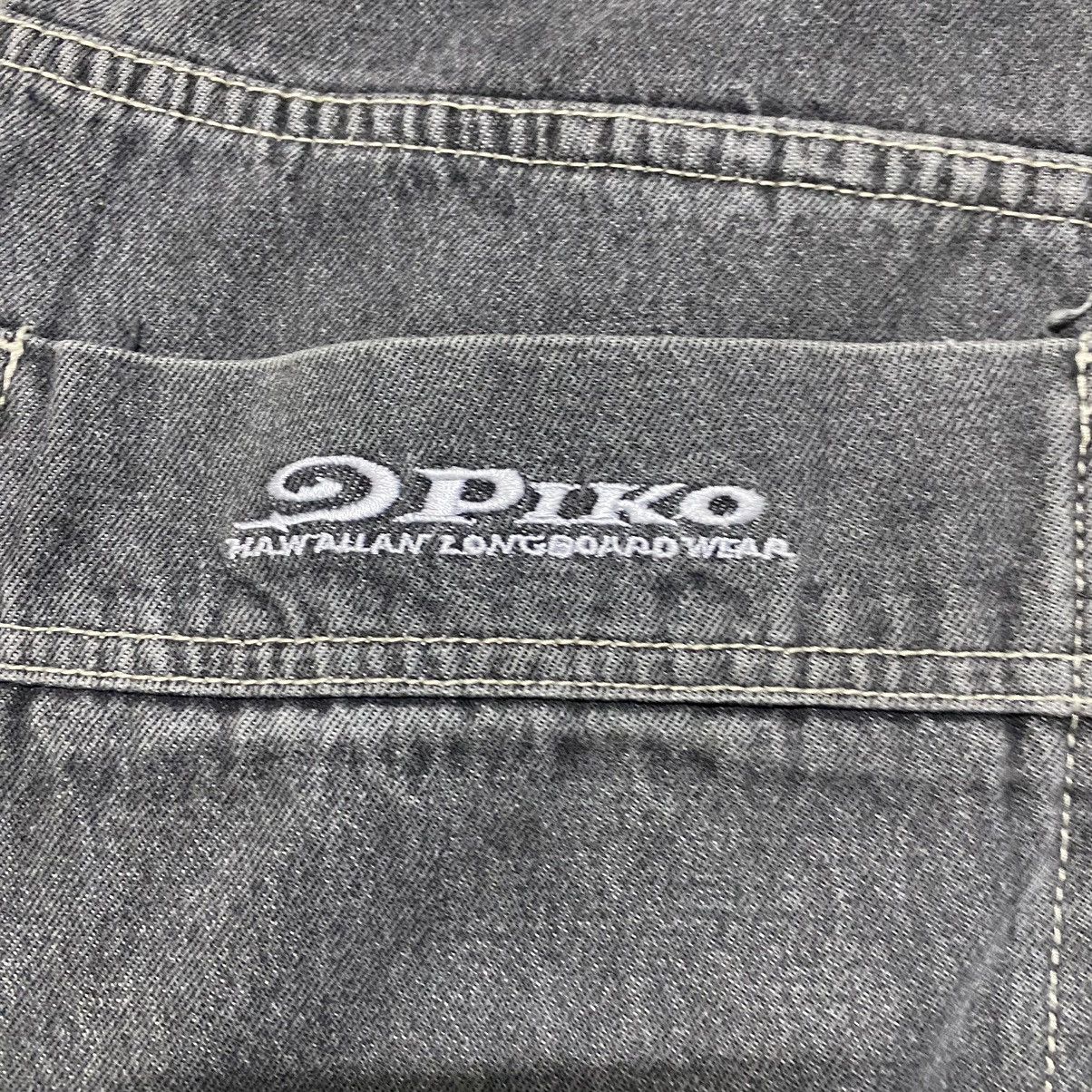 Vintage Vintage Y2K Piko Denim Wide Baggy Jeans Size US 31 - 13 Thumbnail