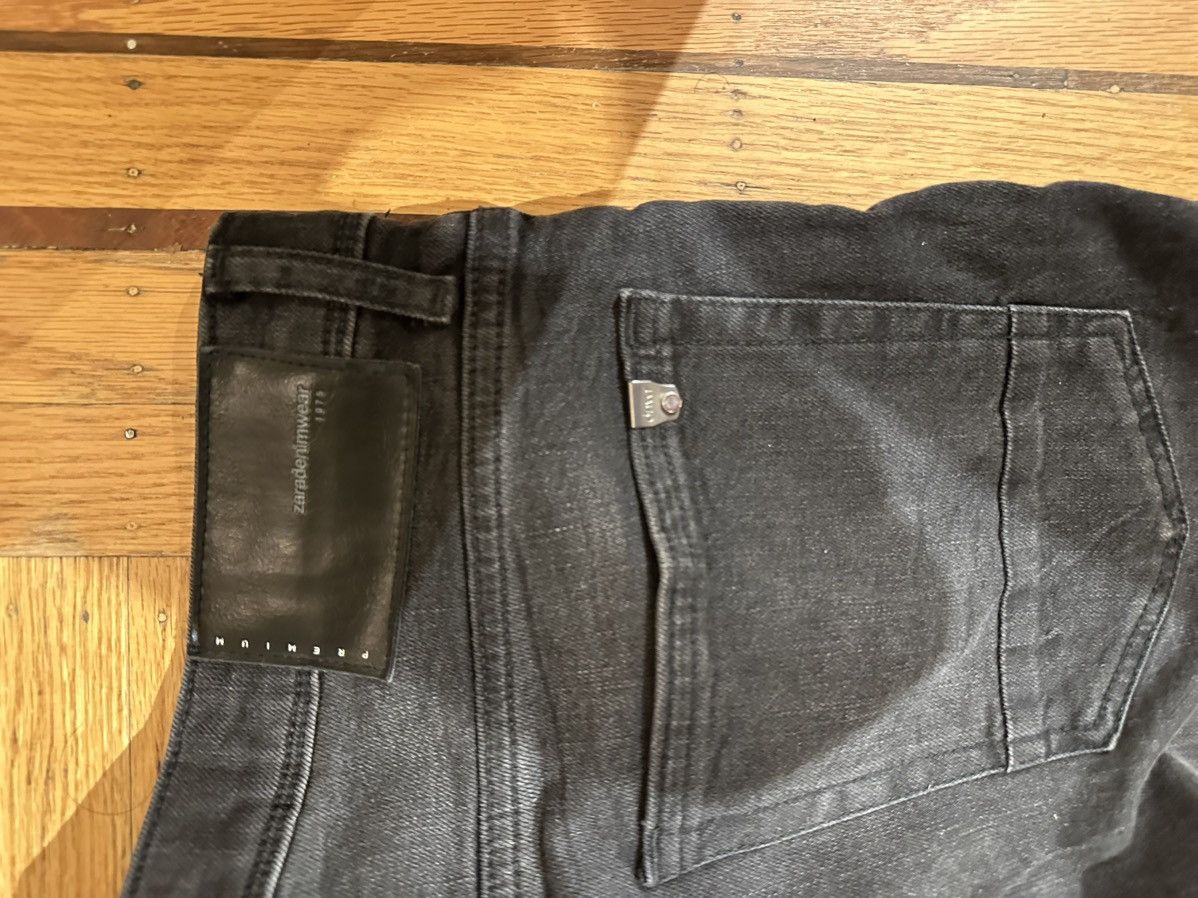 Zara Limited Edition Premium Zara Man Black Denim Size US 34 / EU 50 - 6 Thumbnail