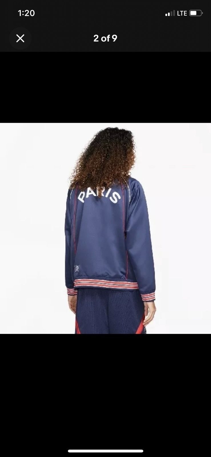 Jordan Brand Paris Saint Germain PSG Jordan Light Track Jacket Football Size US S / EU 44-46 / 1 - 6 Thumbnail