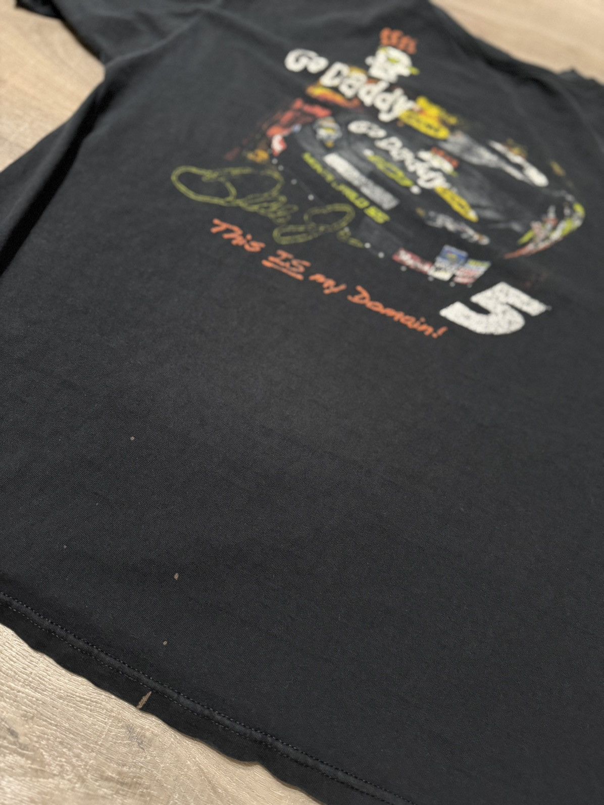 Vintage Vintage 90s Race T-Shirt Size US XL / EU 56 / 4 - 3 Thumbnail