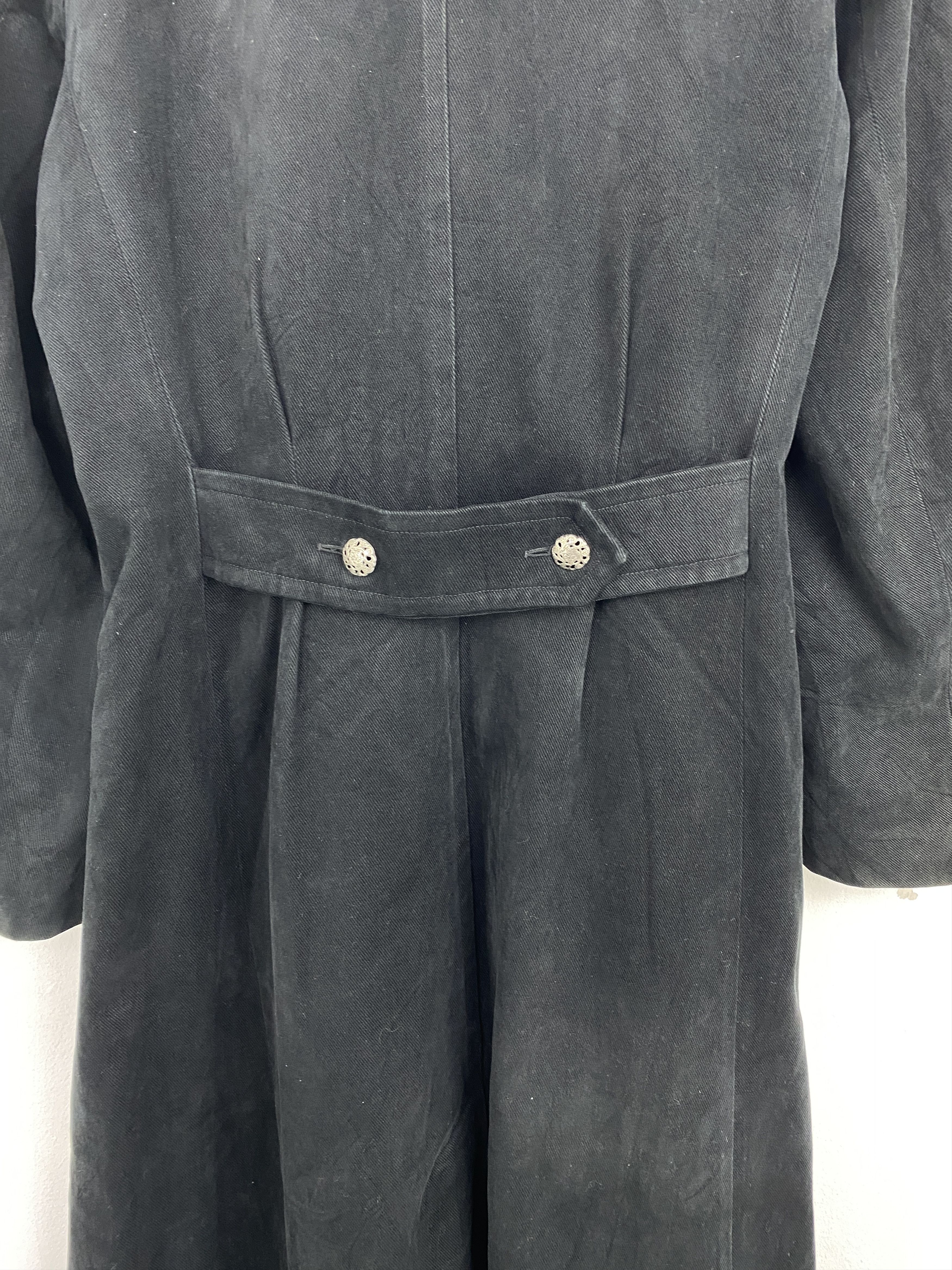 agnes b. Agnes B Paris Long Coat Black Made in France MJ0106Z Size US M / EU 48-50 / 2 - 11 Thumbnail