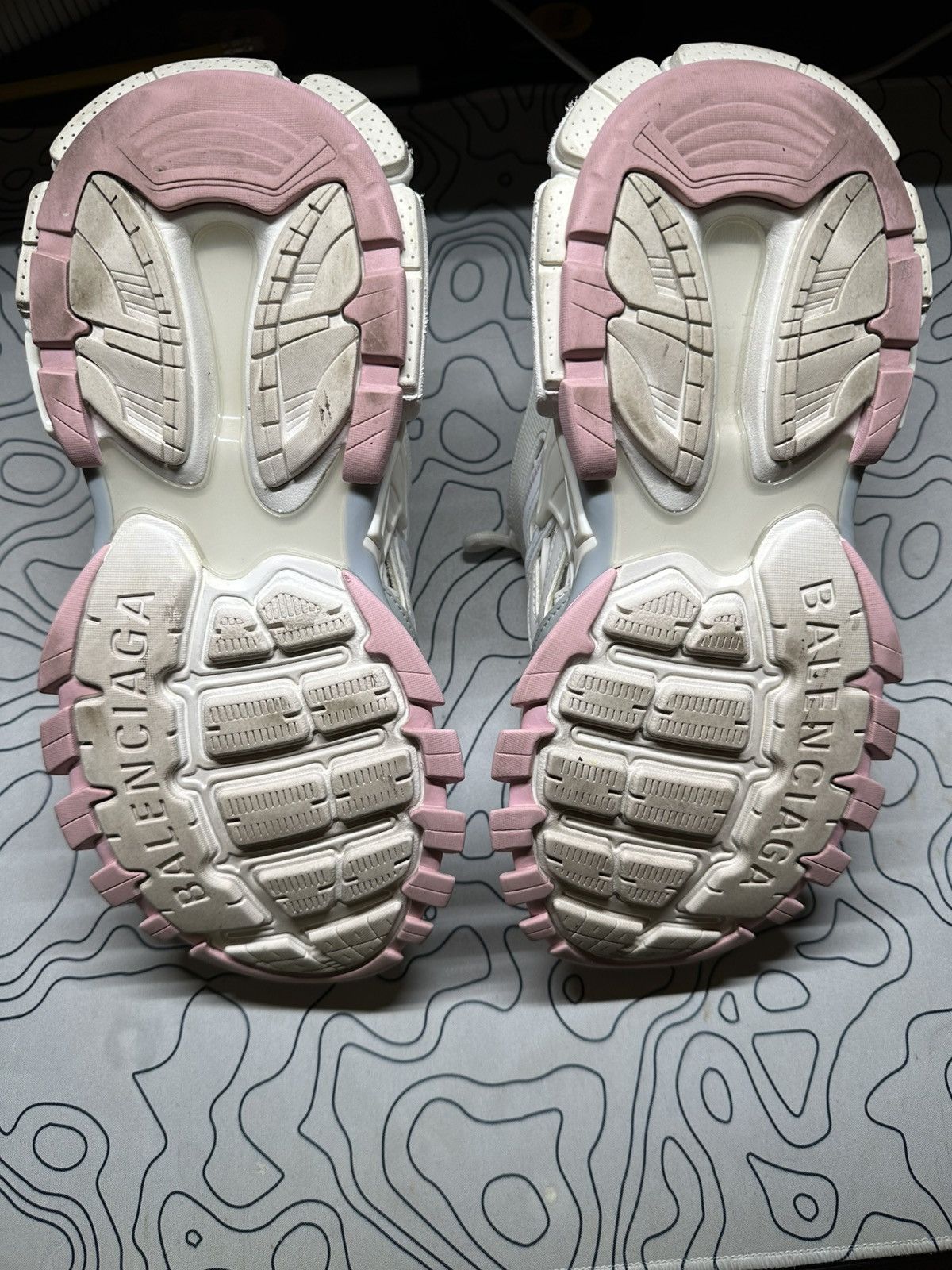 Balenciaga Balenciaga Track 2 Pink White Size US 9 / IT 39 - 5 Thumbnail