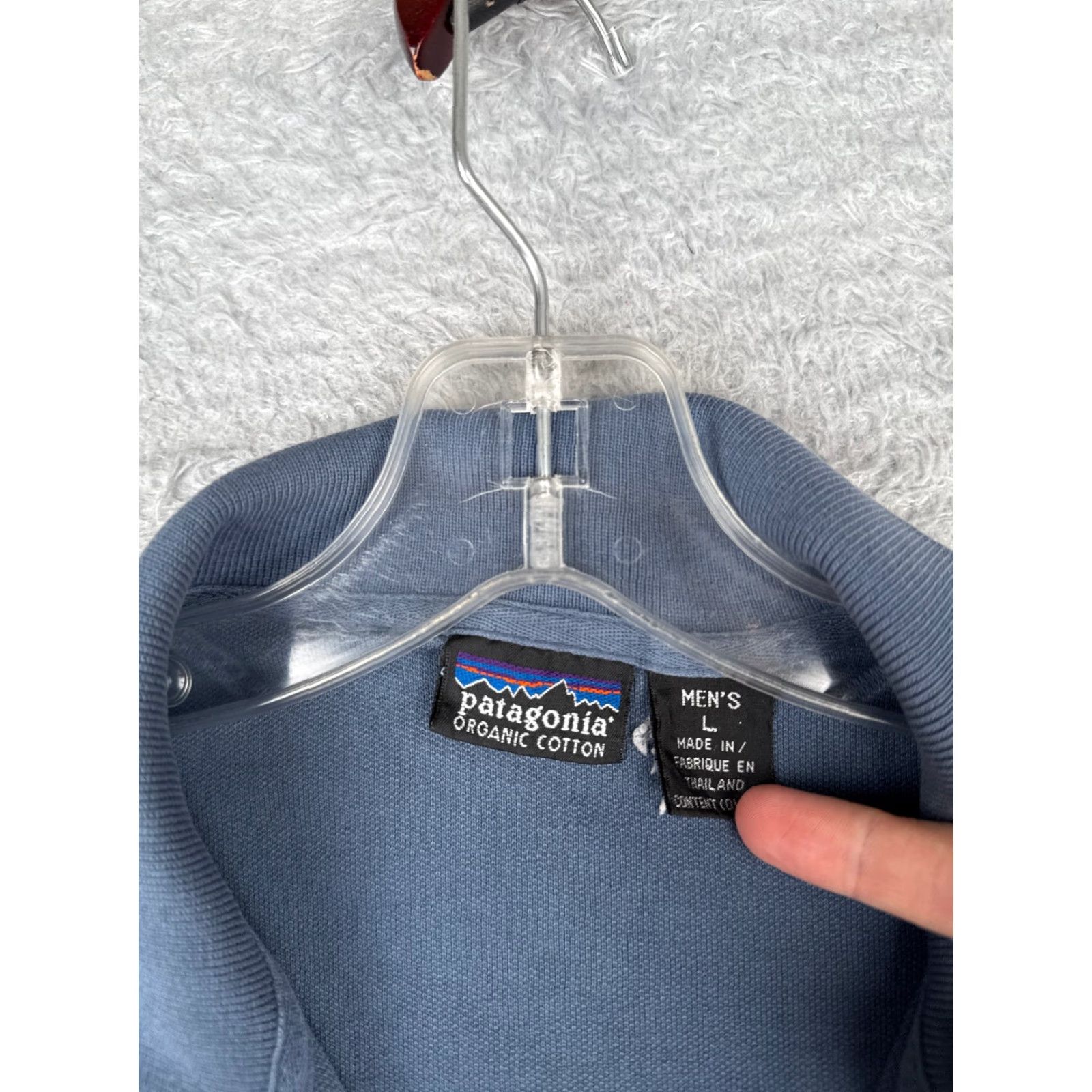 Patagonia Patagonia Polo Shirt Adult Large Blue 100% Cotton Short Sleeve Golf Golfer Mens Shirt Polo Blue 100% Cotton Casual Workwear Activewear Size US L / EU 52-54 / 3 - 7 Thumbnail