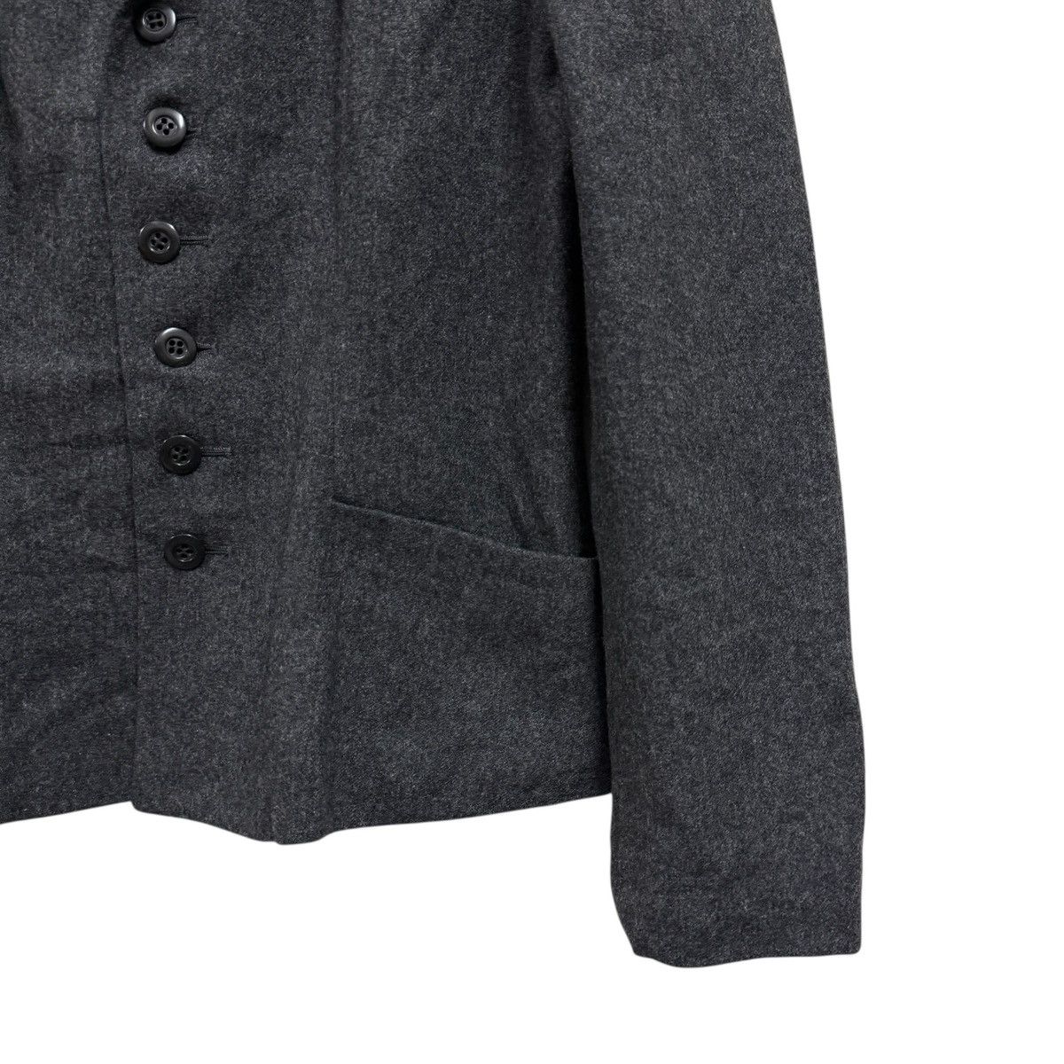 Yohji Yamamoto Ined By Yohji Yamamoto Blazer Jacket Size M / US 6-8 / IT 42-44 - 4 Thumbnail