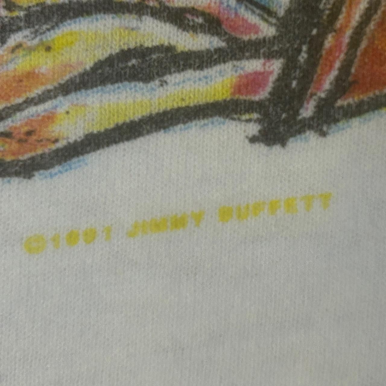 Band Tees × Vintage RARE VINTAGE 1991 Jimmy Buffett “THE OUTPOST TOUR” XL fits L Size US L / EU 52-54 / 3 - 3 Thumbnail