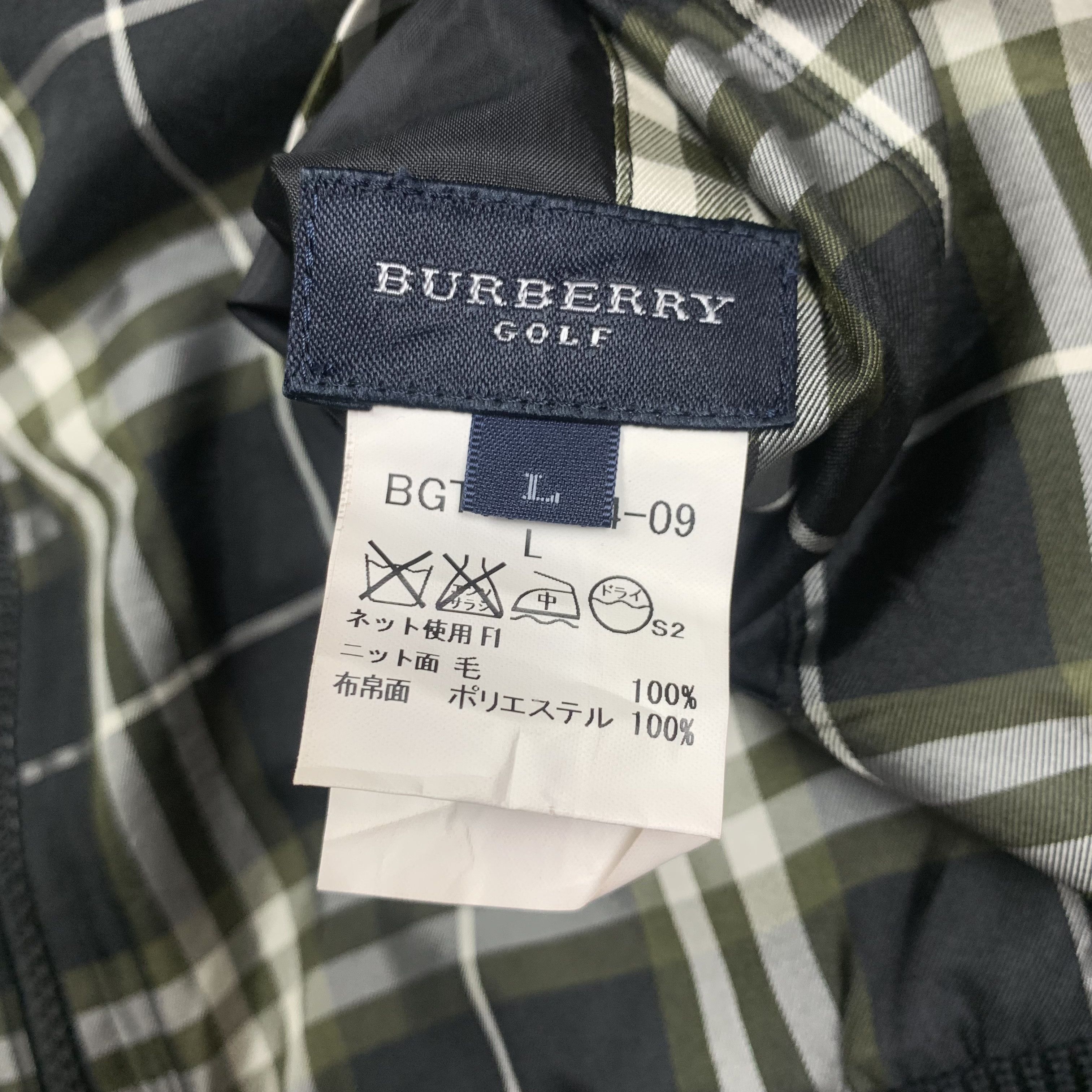 Burberry Vintage Reversible Burberry Golf Vest Size US L / EU 52-54 / 3 - 9 Thumbnail