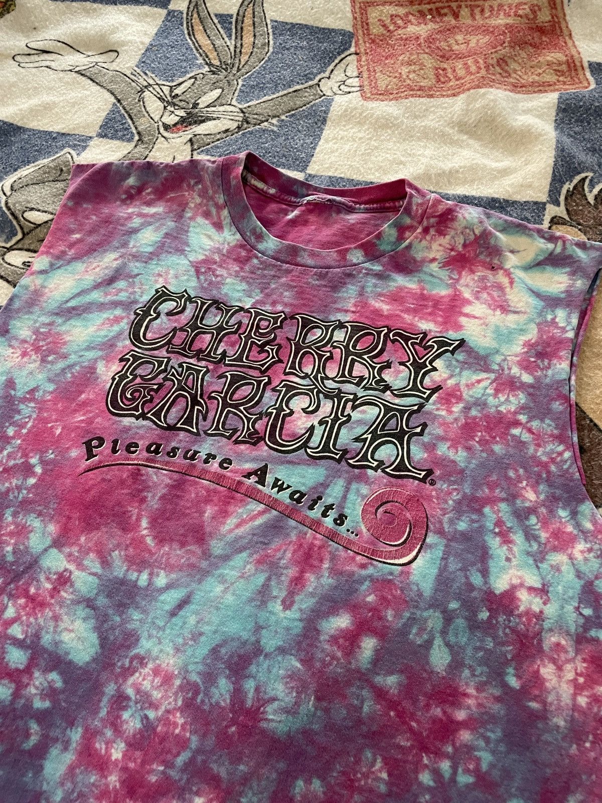 Vintage Vintage Ben and Jerry’s cherry Garcia cutoff tee Size US XL / EU 56 / 4 - 2 Thumbnail
