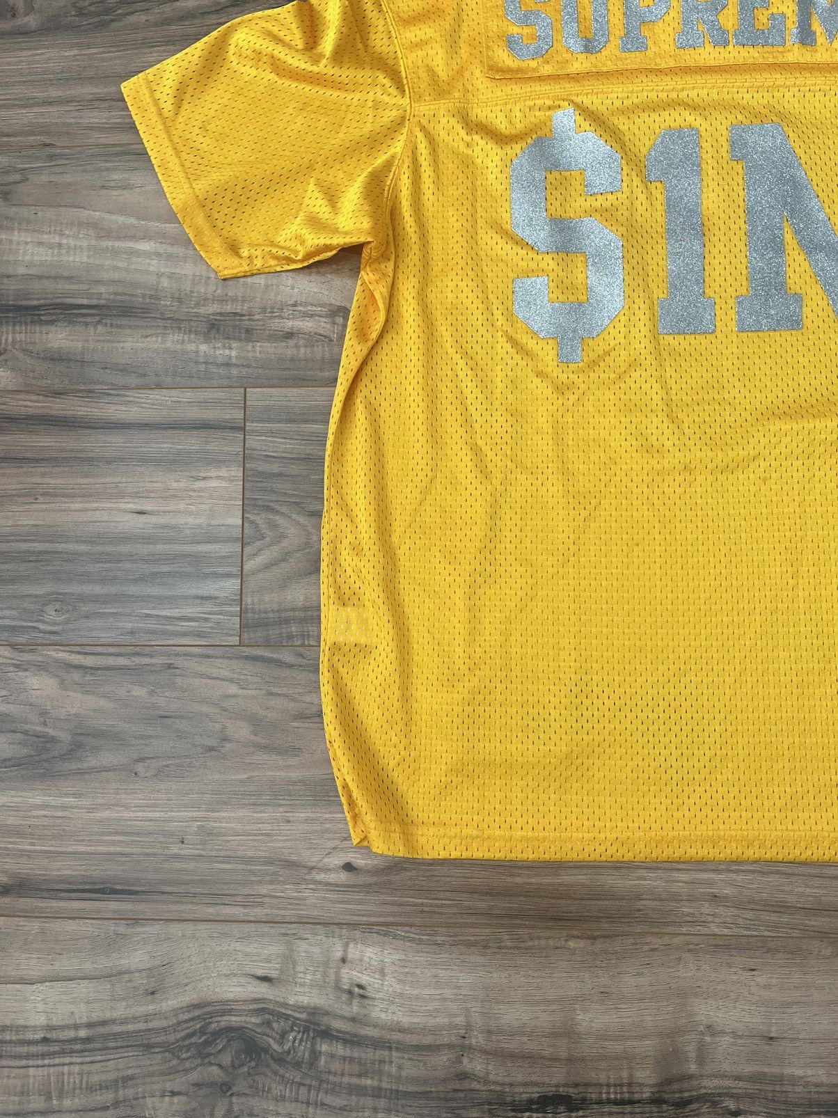 Supreme Supreme Glitter Football Top Size US L / EU 52-54 / 3 - 15 Thumbnail
