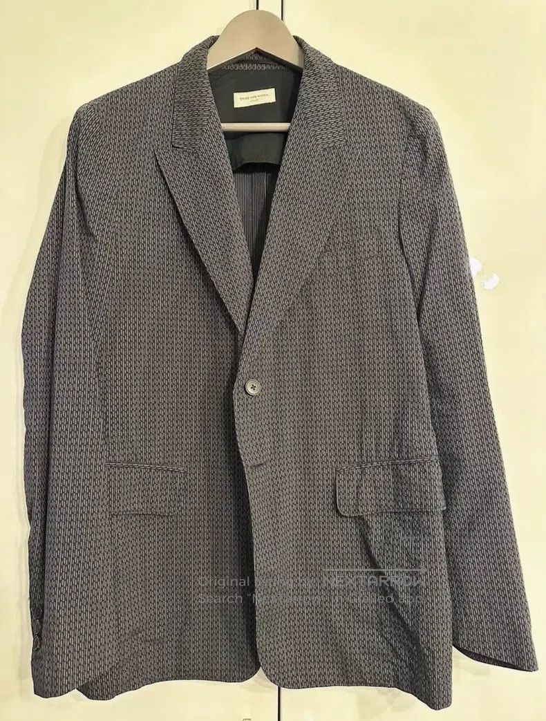 Dries Van Noten Dries Van Noten Lightweight Blazer Size M / US 6-8 / IT 42-44 - 1 Thumbnail