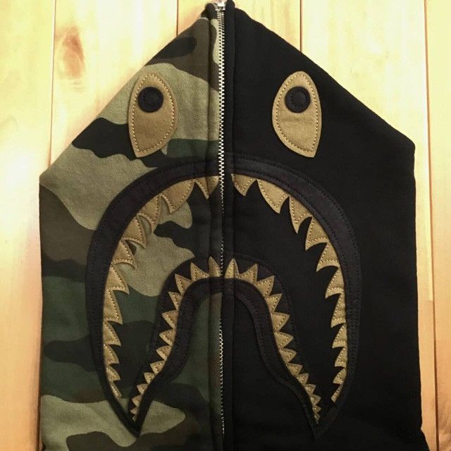 Bape × Undefeated BAPE × Undefeated shark full zip hoodie a bathing ape Size US M / EU 48-50 / 2 - 3 Thumbnail