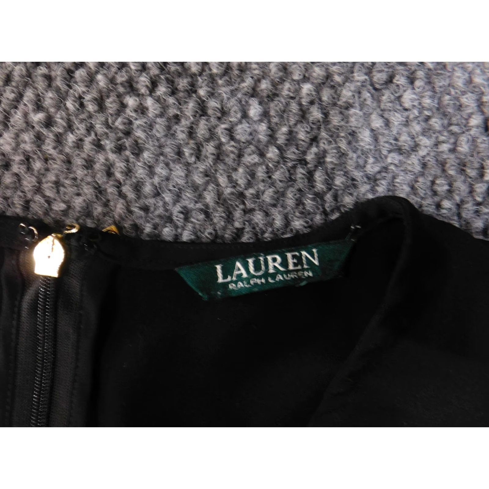 Ralph Lauren Lauren Ralph Lauren Dress Womens 12 Black Flutter Ruffle Sleeve Shift Cocktail Size XL / US 12-14 / IT 48-50 - 6 Thumbnail