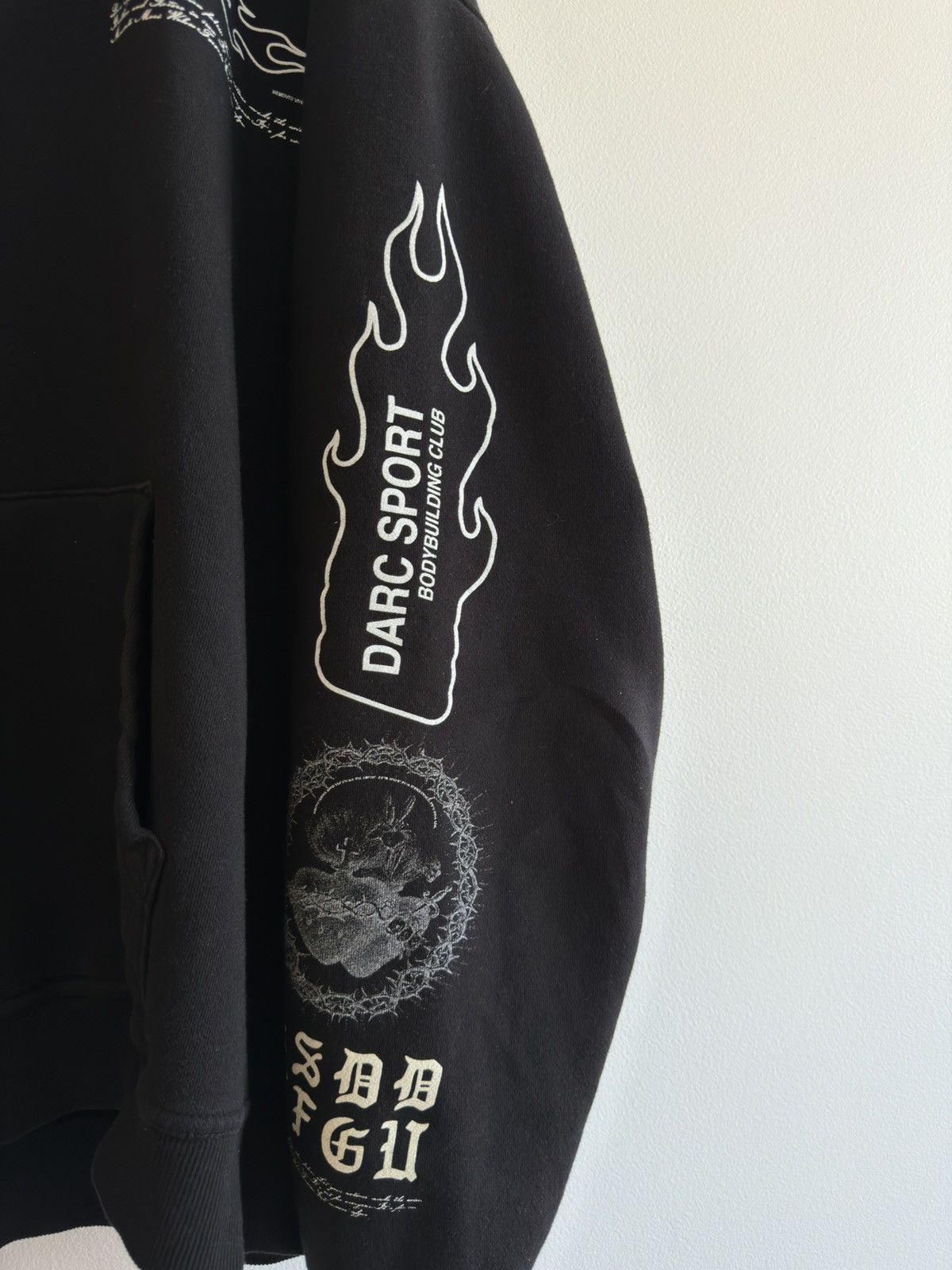 Darc Sport *RARE* Darc Sport Memento Mori NFGU Bodybuilding club hoodie Size US XL / EU 56 / 4 - 4 Thumbnail