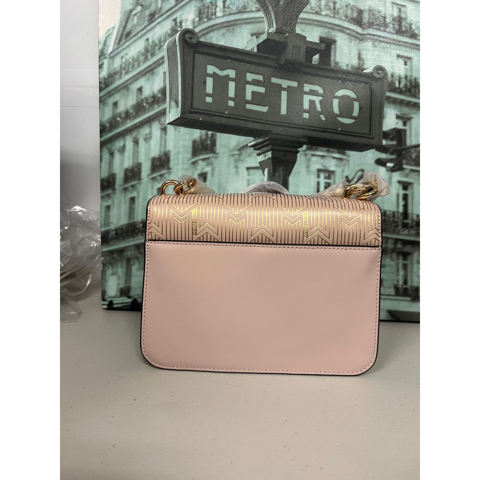 Michael Kors Michael Kors 30H8MOXL7M Mott Large Metallic Deco Leather Size ONE SIZE - 2 Thumbnail