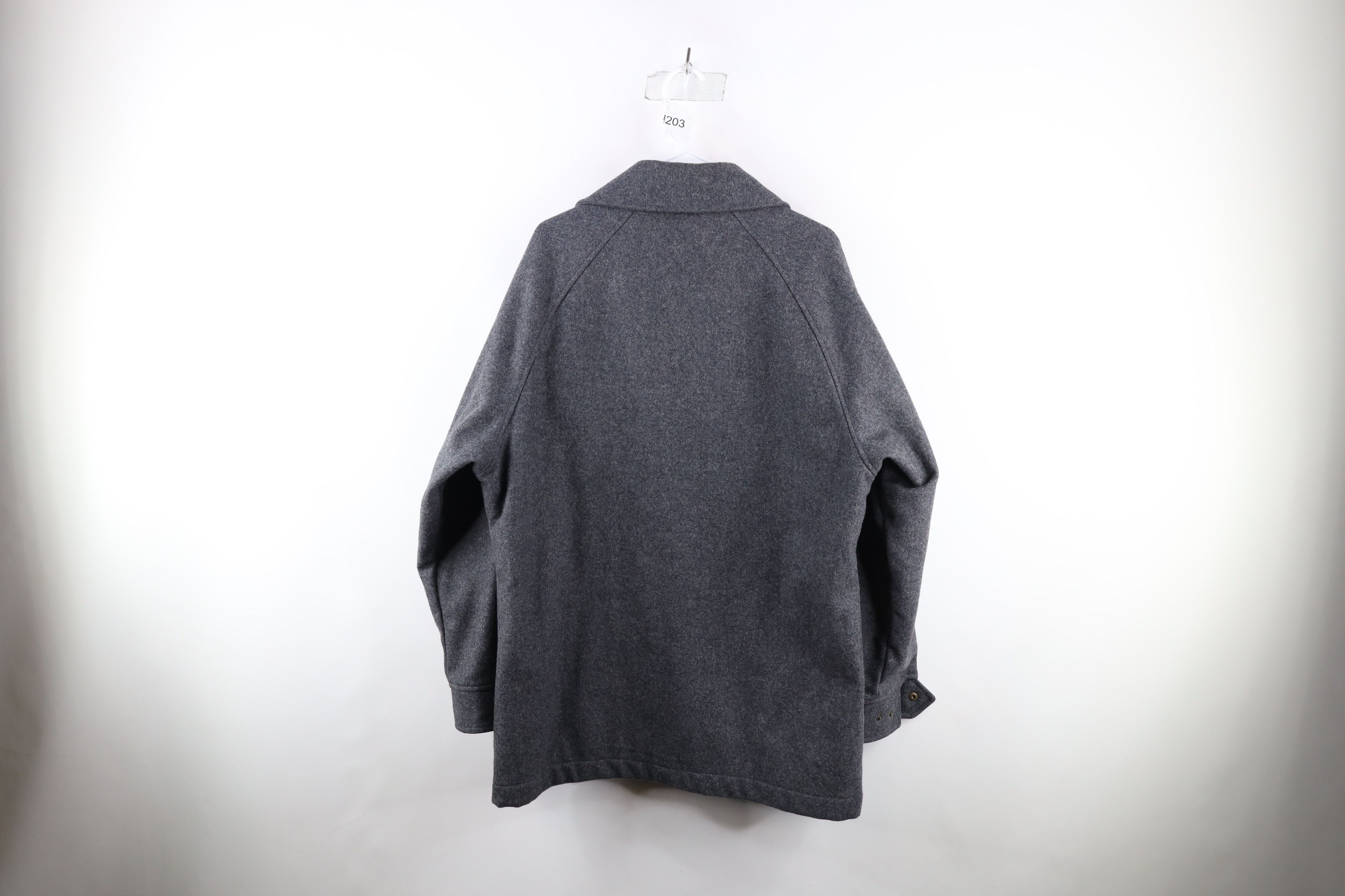 Pendleton × Vintage Vintage 90s Pendleton Wool Full Zip Jacket Heather Gray USA Size US M / EU 48-50 / 2 - 11 Thumbnail